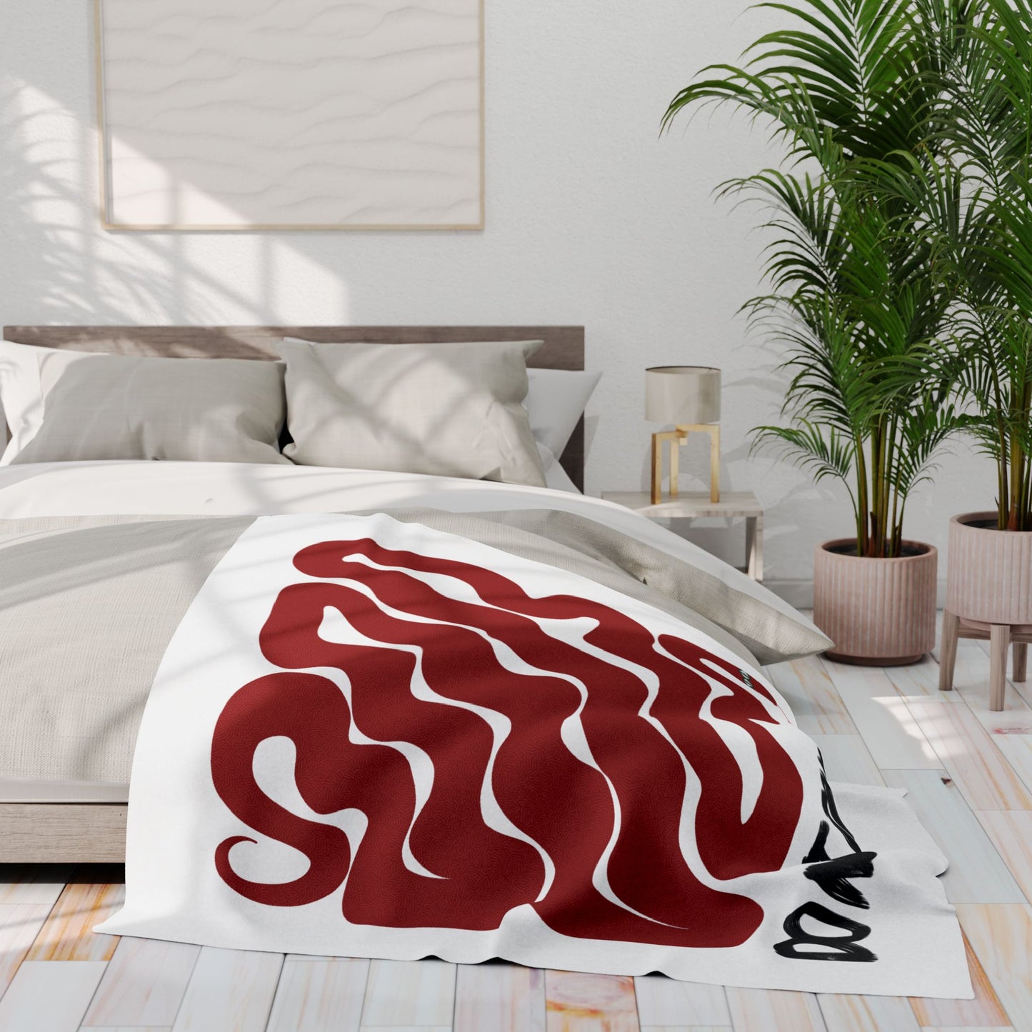 "Do Not Touch" Cozy Arctic Fleece Blanket | Perfect for Home Decor, Gifting, and Cozy Nights - Snuggle up with a Reptile