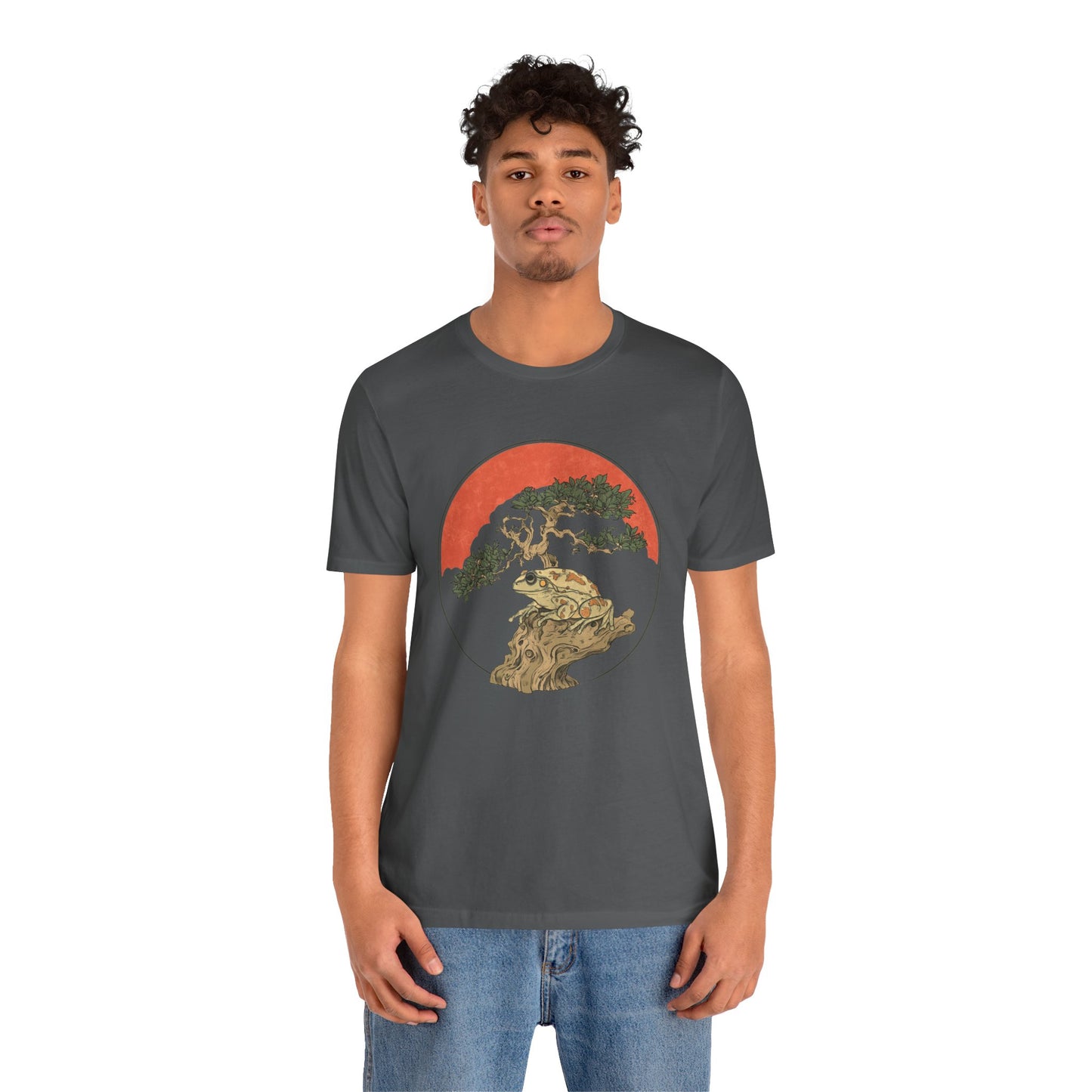 Bonsai Frog Unisex Jersey Tee - Casual Everyday Wear - Great for Reptile Lovers