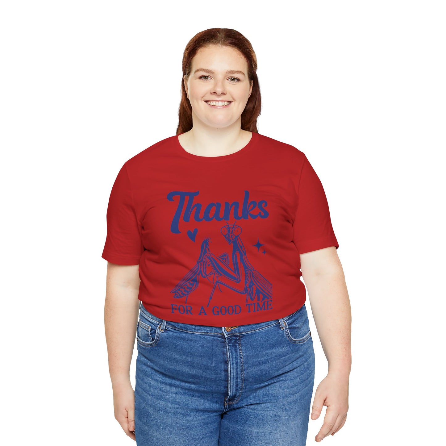 "Thanks for a Good Time" Print Unisex Jersey Tee - Casual Everyday Wear - Great for Reptile Lovers