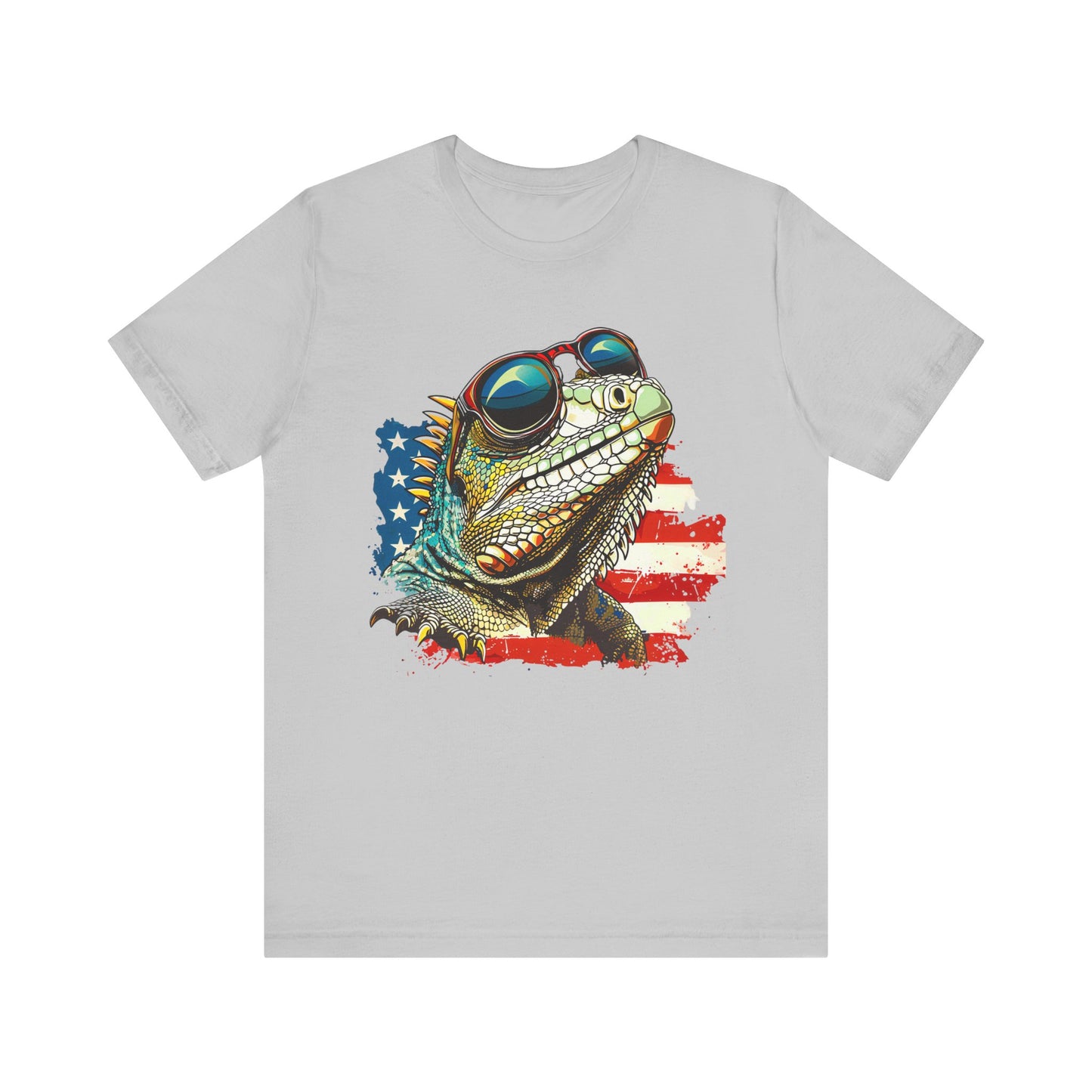 Cool Iguana Unisex Jersey Tee - Casual Everyday Wear - Great for Reptile Lovers
