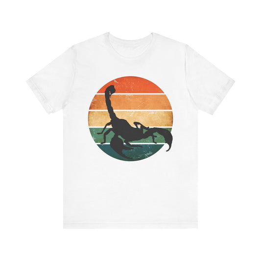 Scorpion Sunrise Unisex Jersey Tee - Casual Everyday Wear - Great for Reptile Lovers
