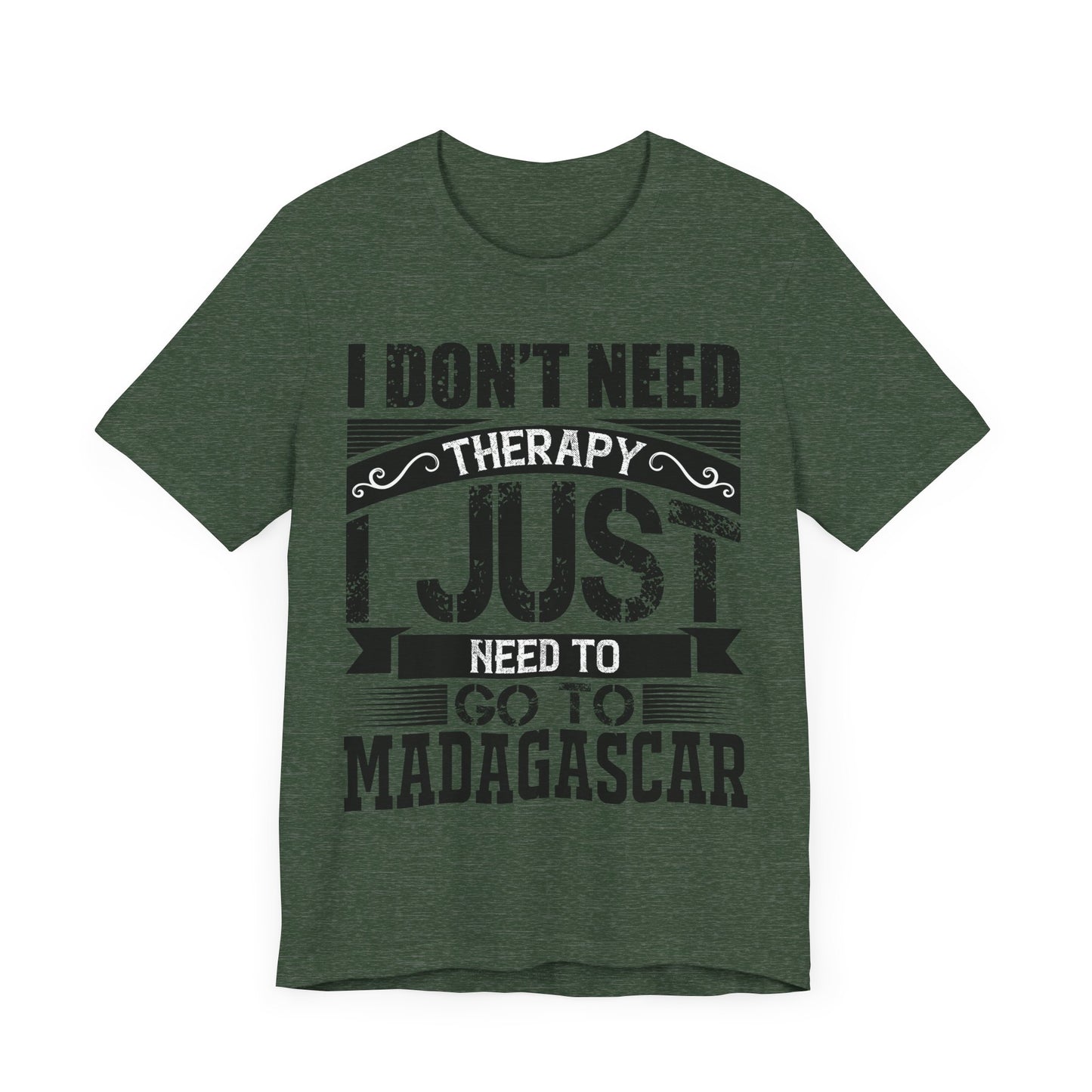 Go to Madagascar Unisex Jersey Tee - Casual Everyday Wear - Great for Reptile Lovers