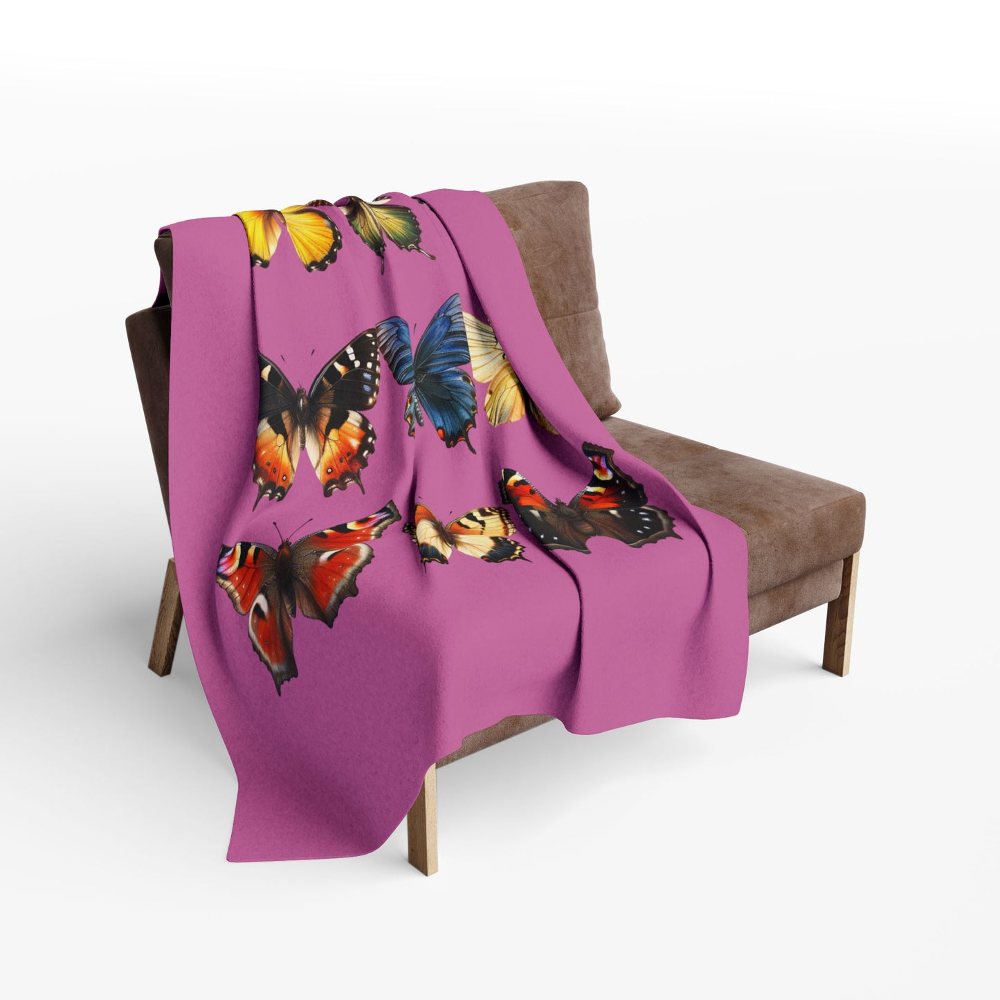 Butterflies Cozy Arctic Fleece Blanket | Perfect for Home Decor, Gifting, and Cozy Nights - Snuggle up with a Butterfly
