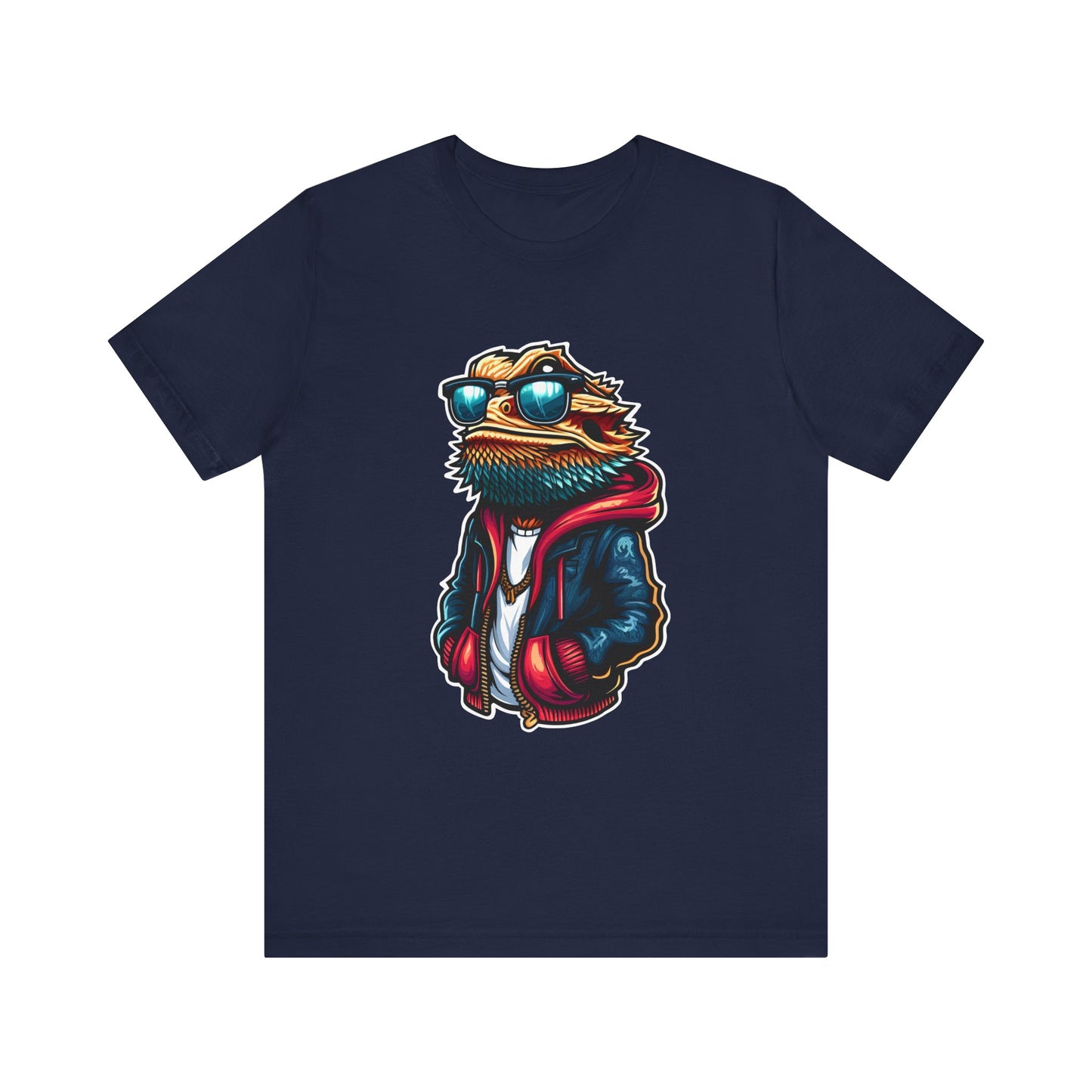 Cool Beardie Unisex Jersey Tee - Casual Everyday Wear - Great for Reptile Lovers