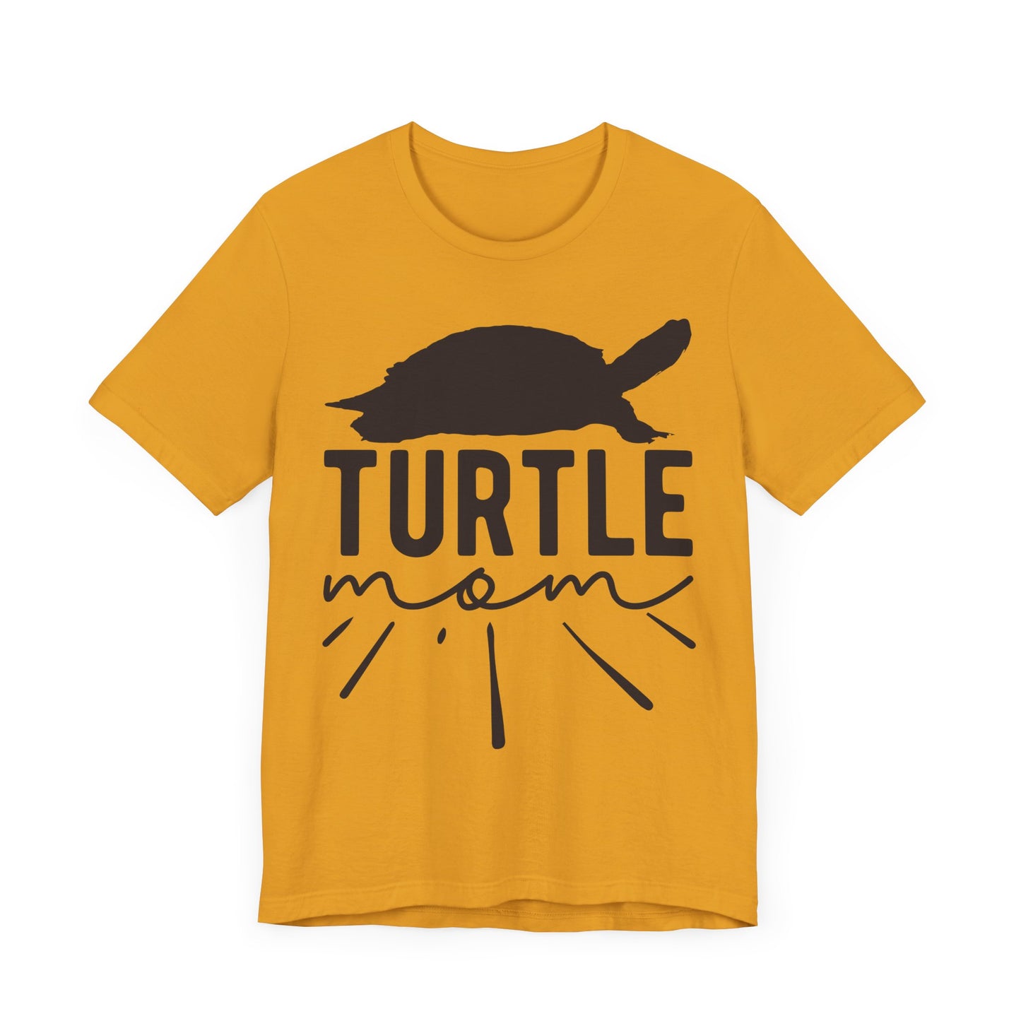 Turtle Mom Unisex Jersey Tee - Casual Everyday Wear - Great for Reptile Lovers