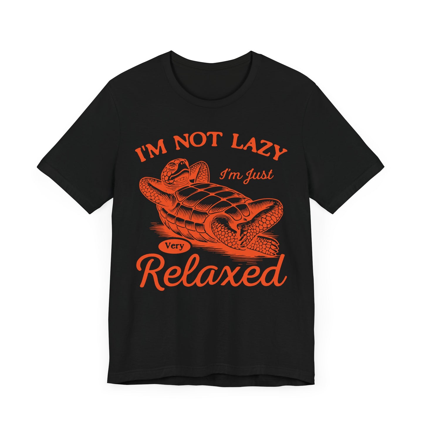 "I'm Not Lazy" Unisex Jersey Tee - Casual Everyday Wear - Great for Reptile Lovers