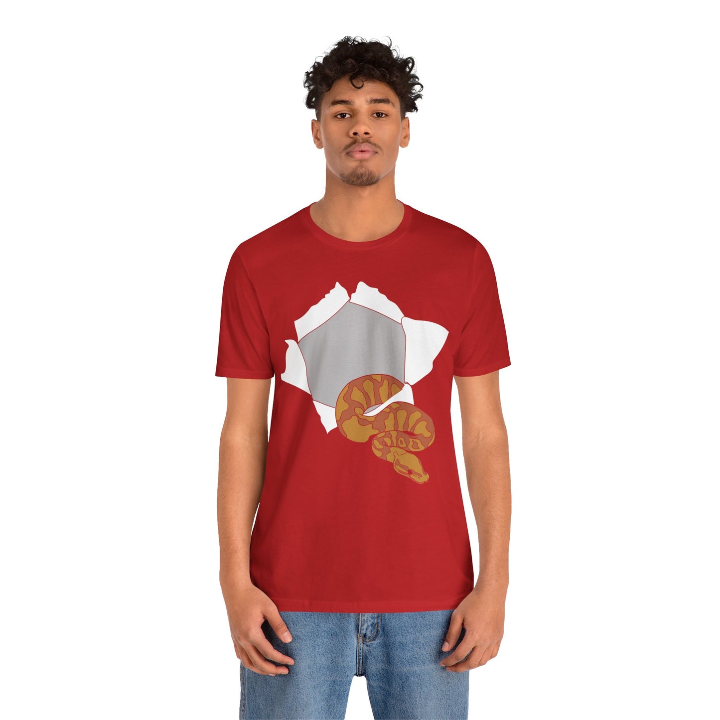 Snake Escape Unisex Jersey Tee - Casual Everyday Wear - Great for Reptile Lovers