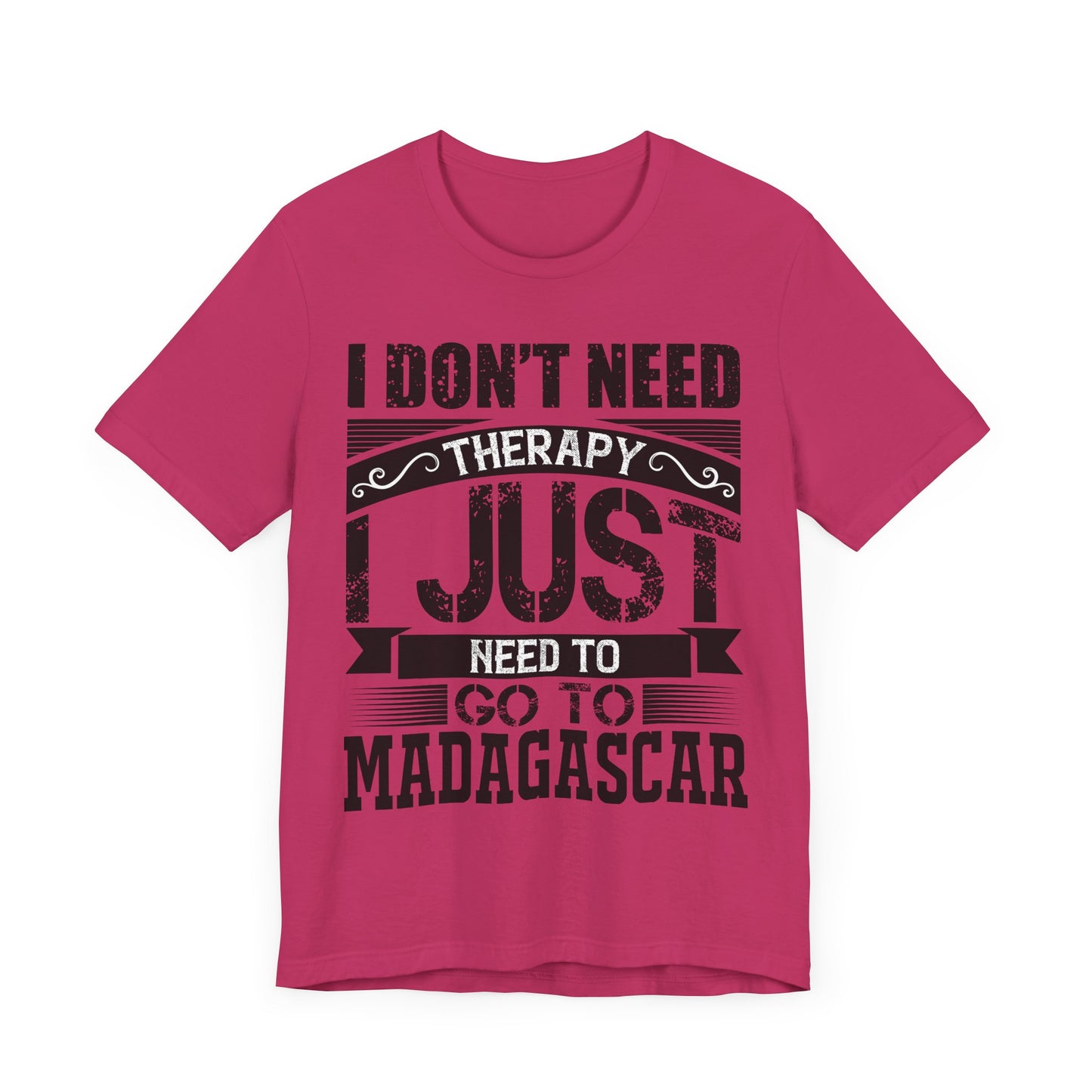 Go to Madagascar Unisex Jersey Tee - Casual Everyday Wear - Great for Reptile Lovers