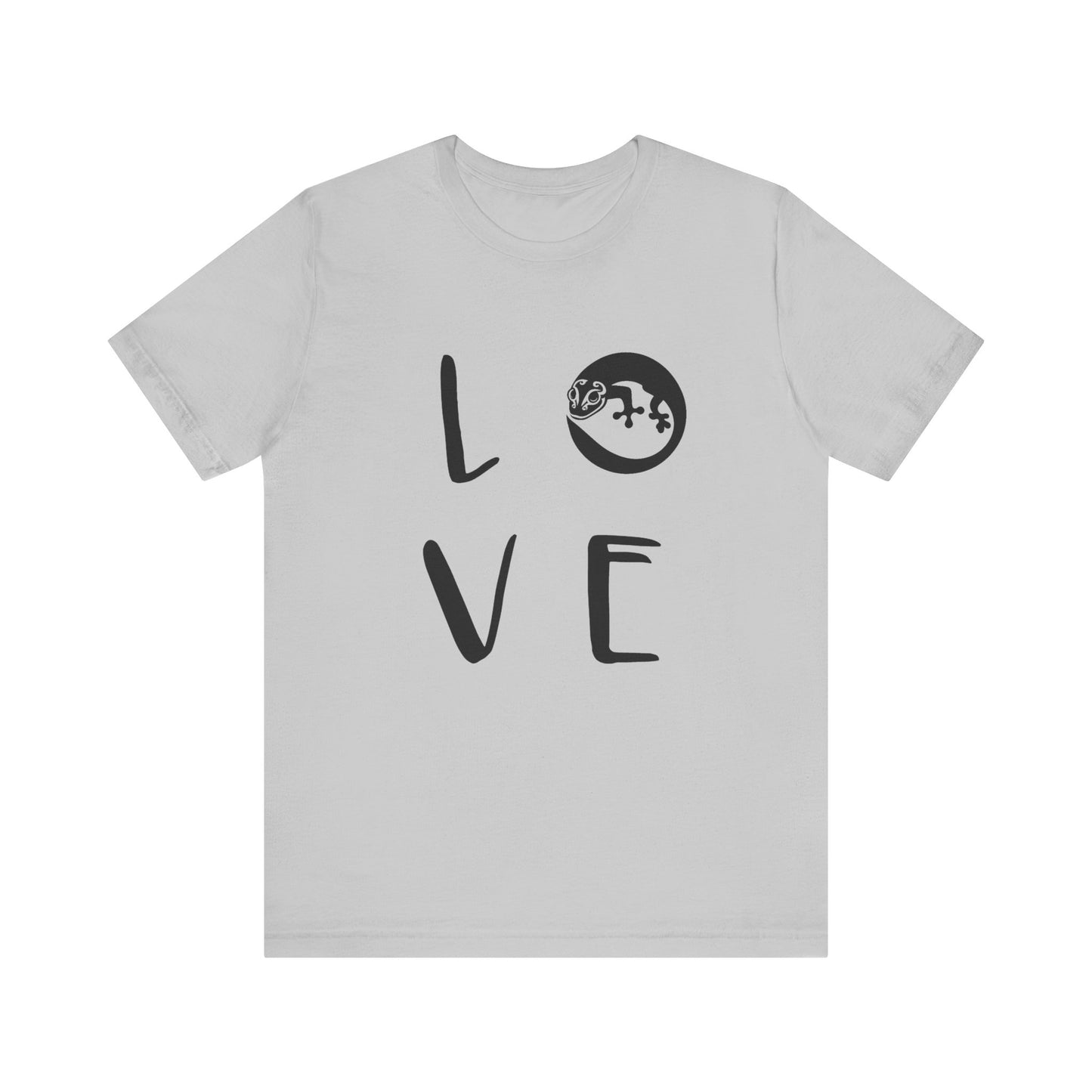 Lizard Love Unisex Jersey Tee - Casual Everyday Wear - Great for Reptile Lovers