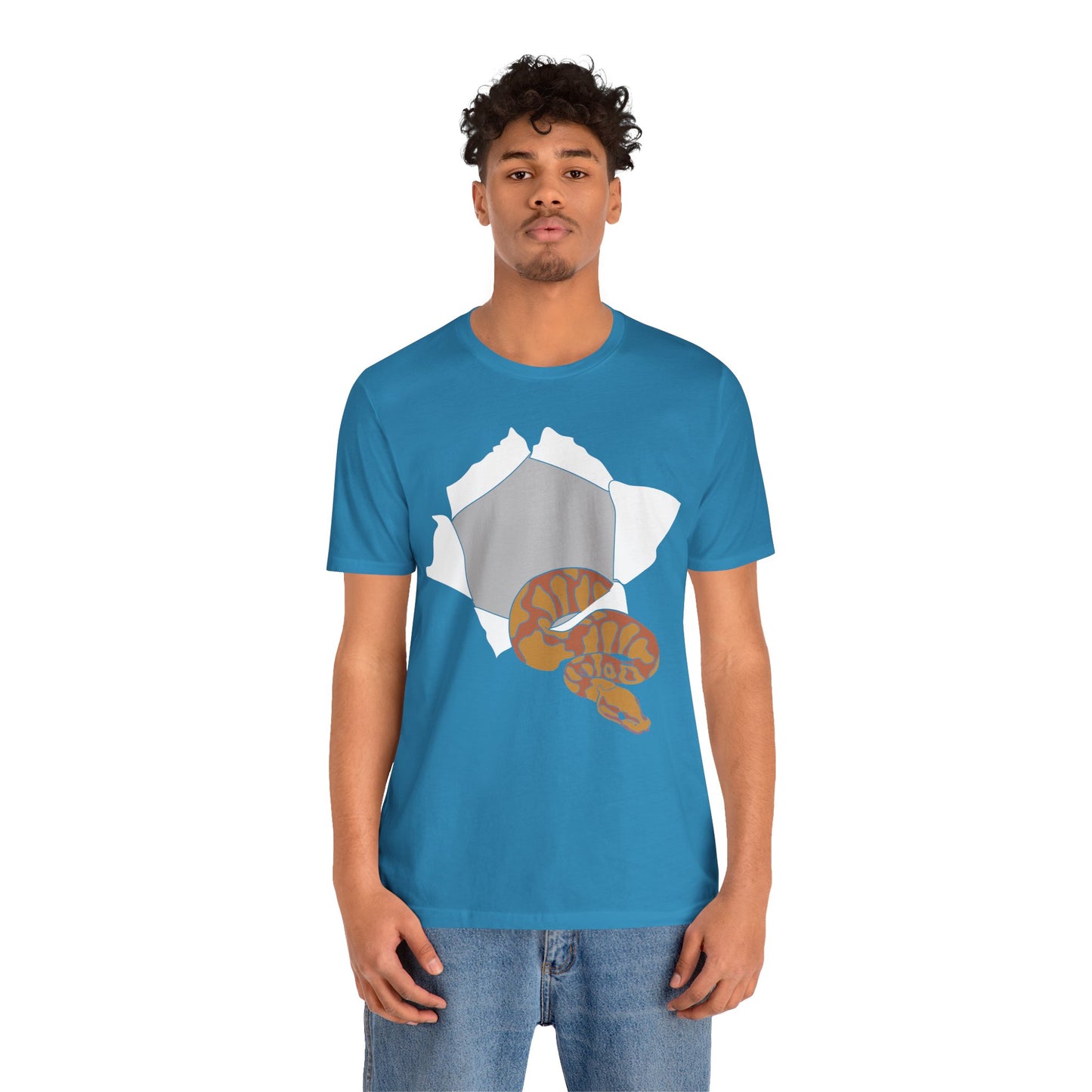 Snake Escape Unisex Jersey Tee - Casual Everyday Wear - Great for Reptile Lovers