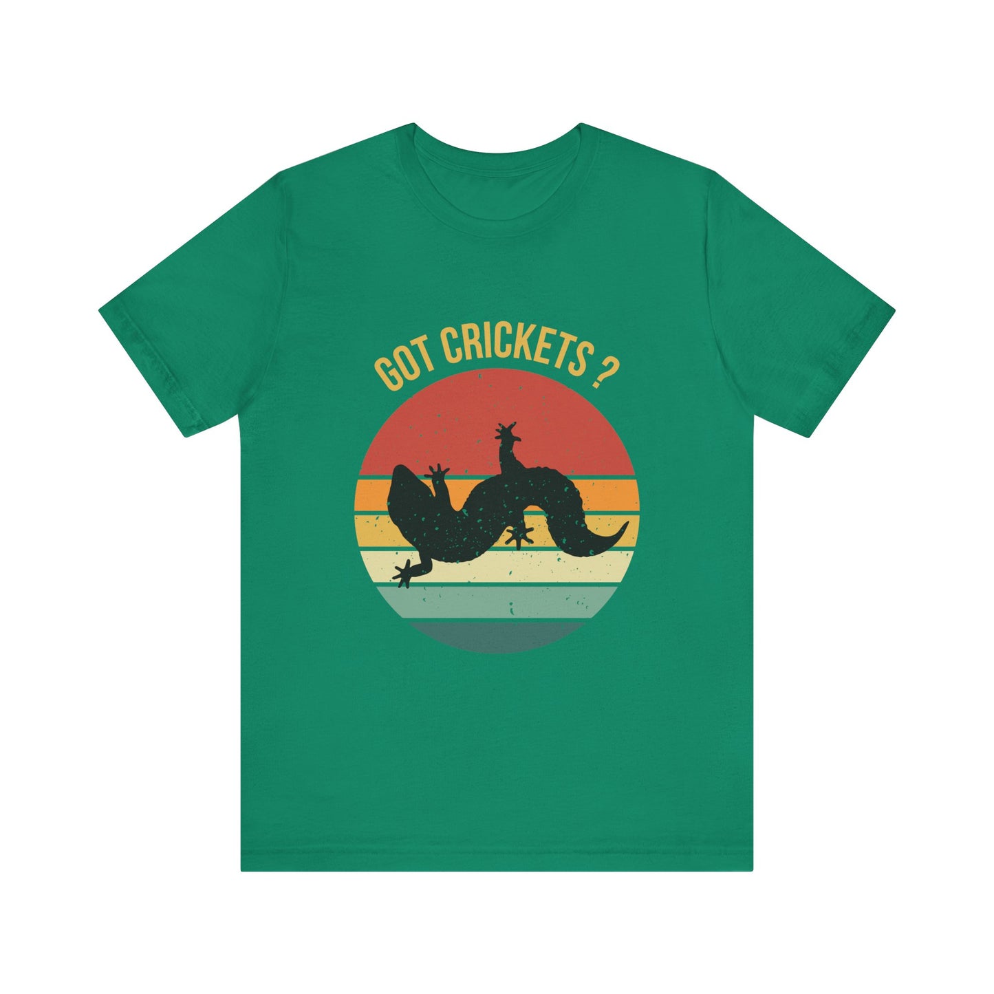 "Got Crickets" Unisex Jersey Tee - Casual Everyday Wear - Great for Reptile Lovers