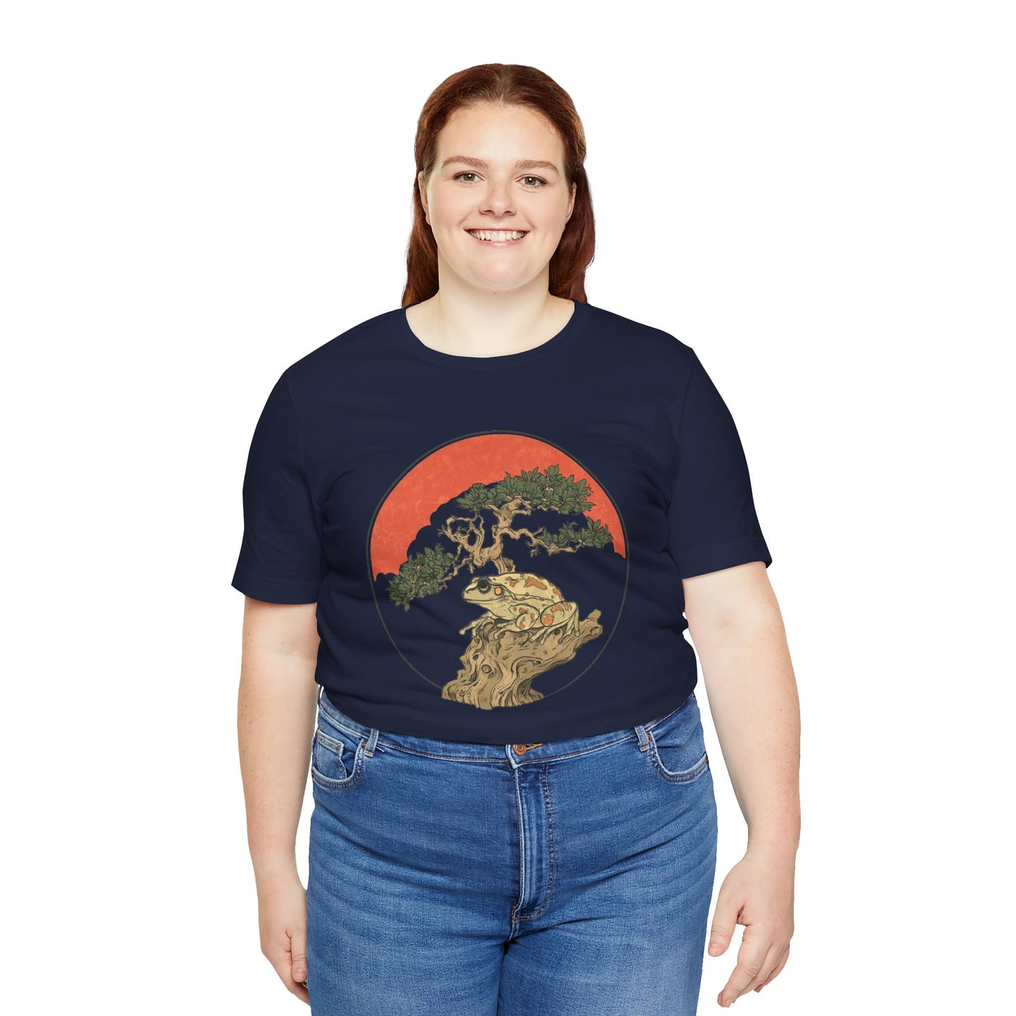 Bonsai Frog Unisex Jersey Tee - Casual Everyday Wear - Great for Reptile Lovers