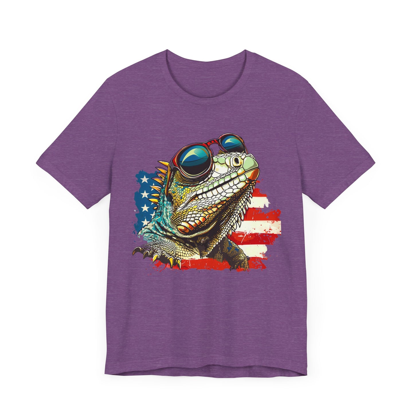 Cool Iguana Unisex Jersey Tee - Casual Everyday Wear - Great for Reptile Lovers