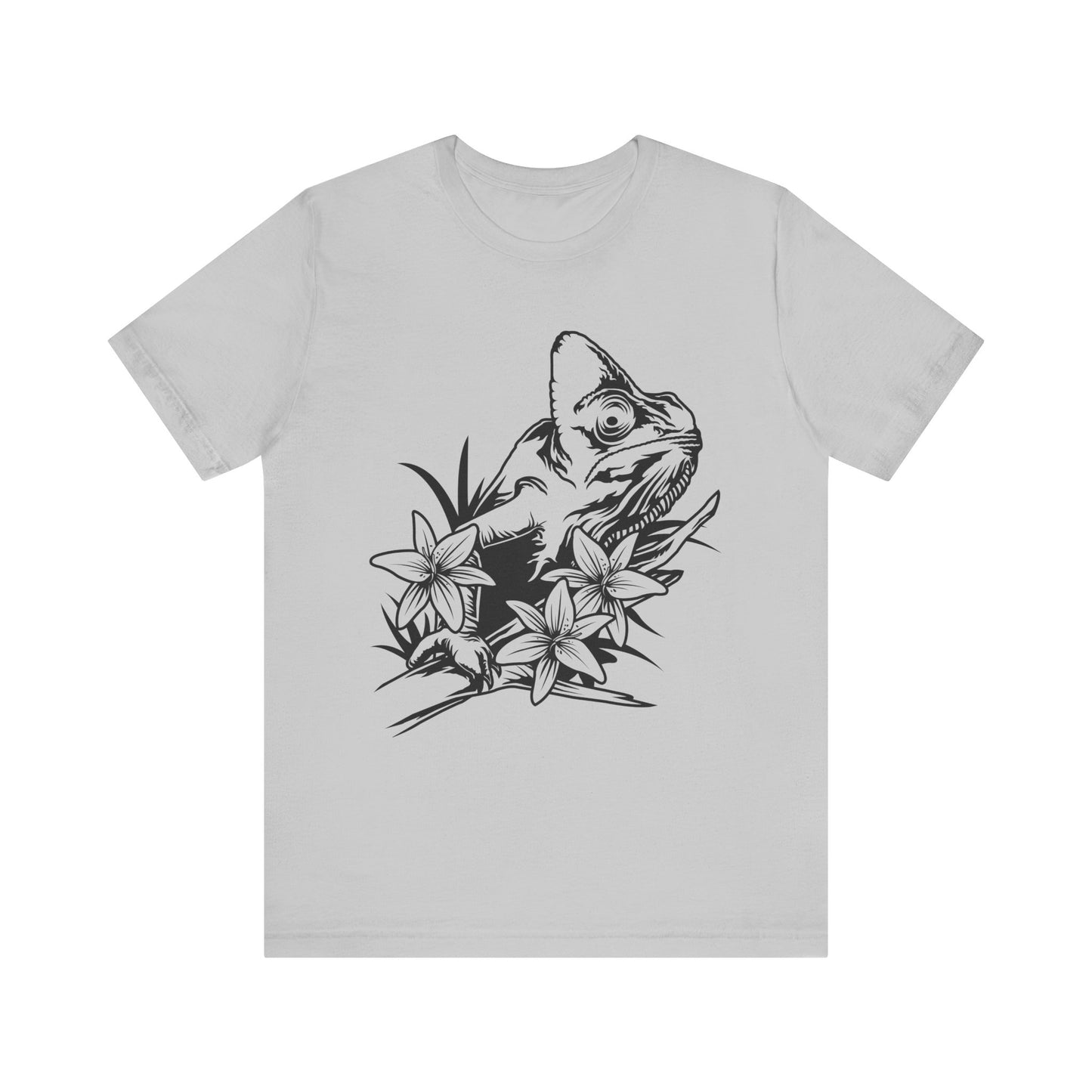 Chameleon Unisex Jersey Tee - Casual Everyday Wear - Great for Reptile Lovers