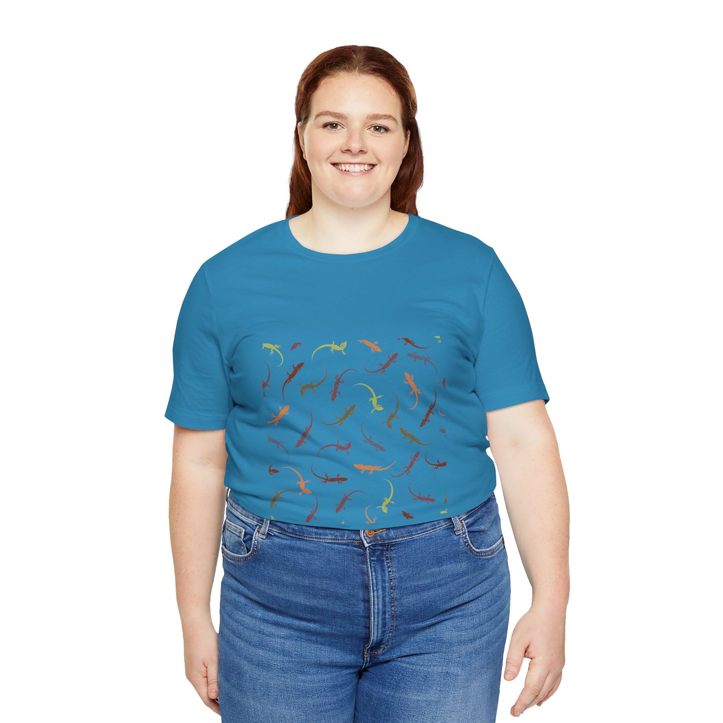 Lots of Lizards Unisex Jersey Tee - Casual Everyday Wear - Great for Reptile Lovers
