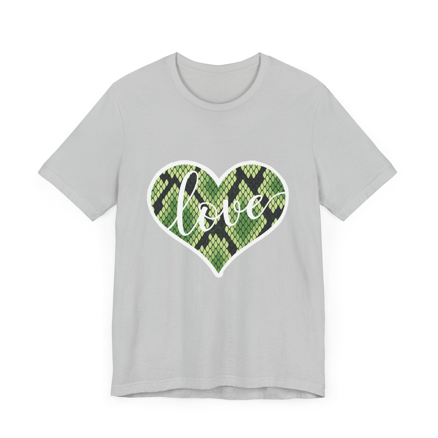 Love Scales Unisex Jersey Tee - Casual Everyday Wear - Great for Reptile Lovers