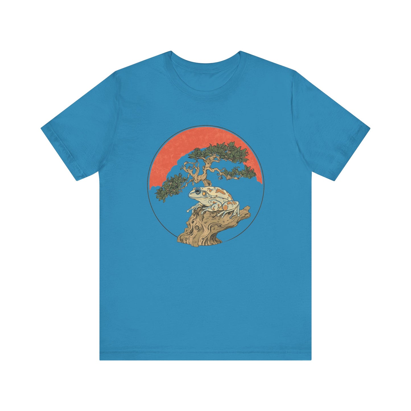 Bonsai Frog Unisex Jersey Tee - Casual Everyday Wear - Great for Reptile Lovers
