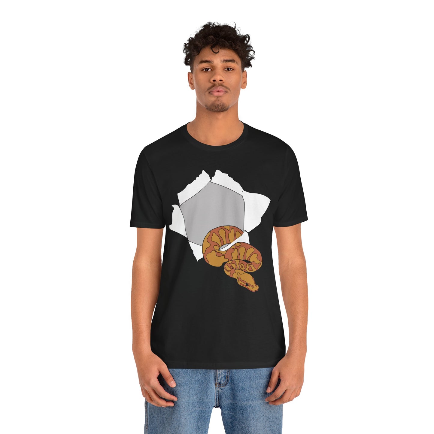 Snake Escape Unisex Jersey Tee - Casual Everyday Wear - Great for Reptile Lovers