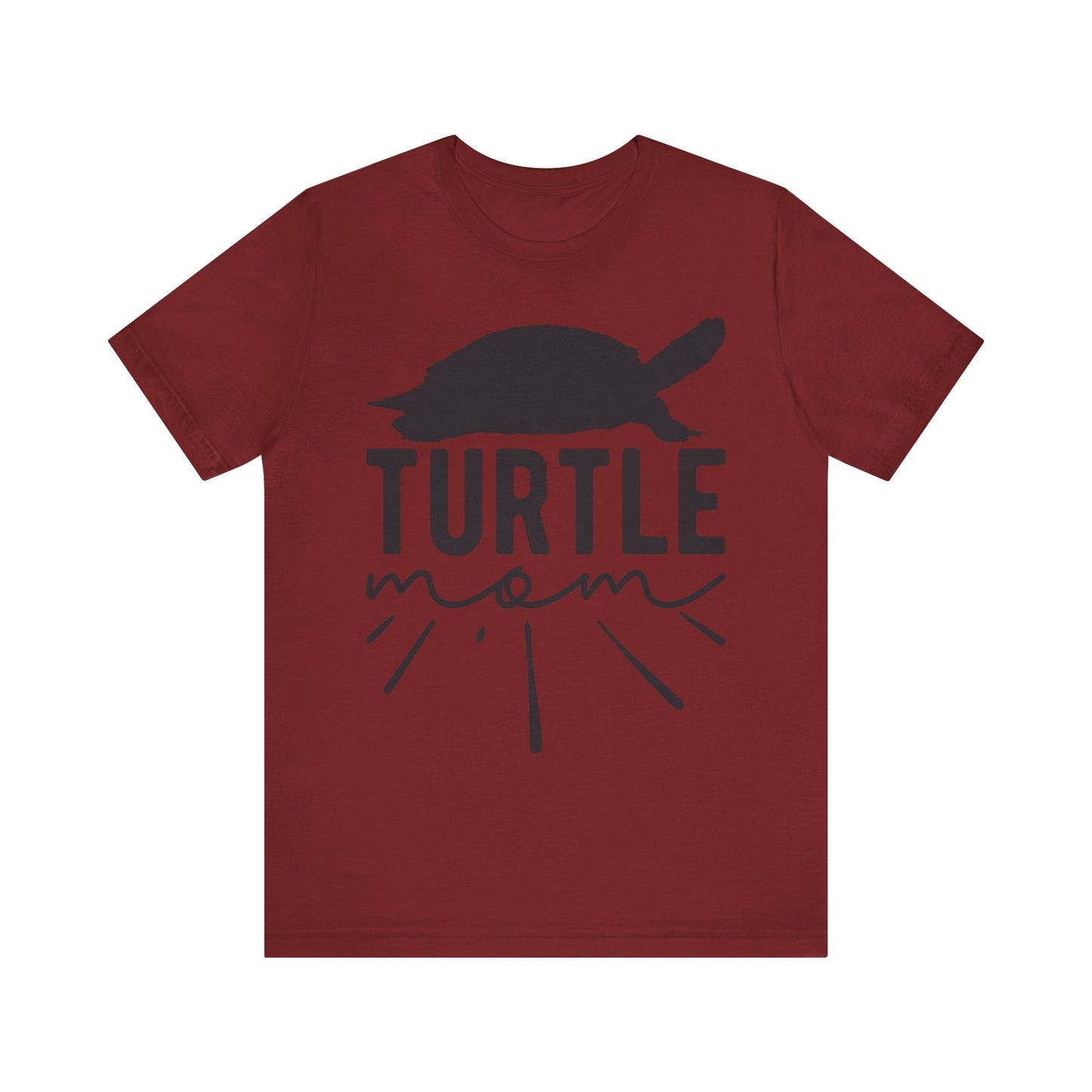 Turtle Mom Unisex Jersey Tee - Casual Everyday Wear - Great for Reptile Lovers