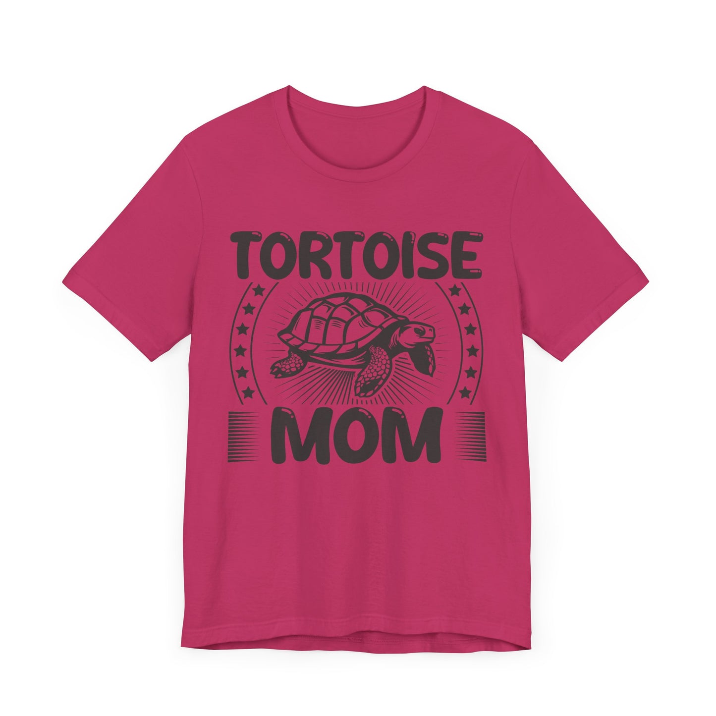 "Tortoise Mom" Unisex Jersey Tee - Casual Everyday Wear - Great for Reptile Lovers