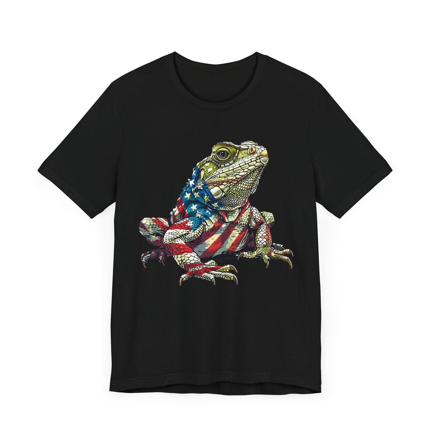 American Iquana Unisex Jersey Tee - Casual Everyday Wear - Great for Reptile Lovers