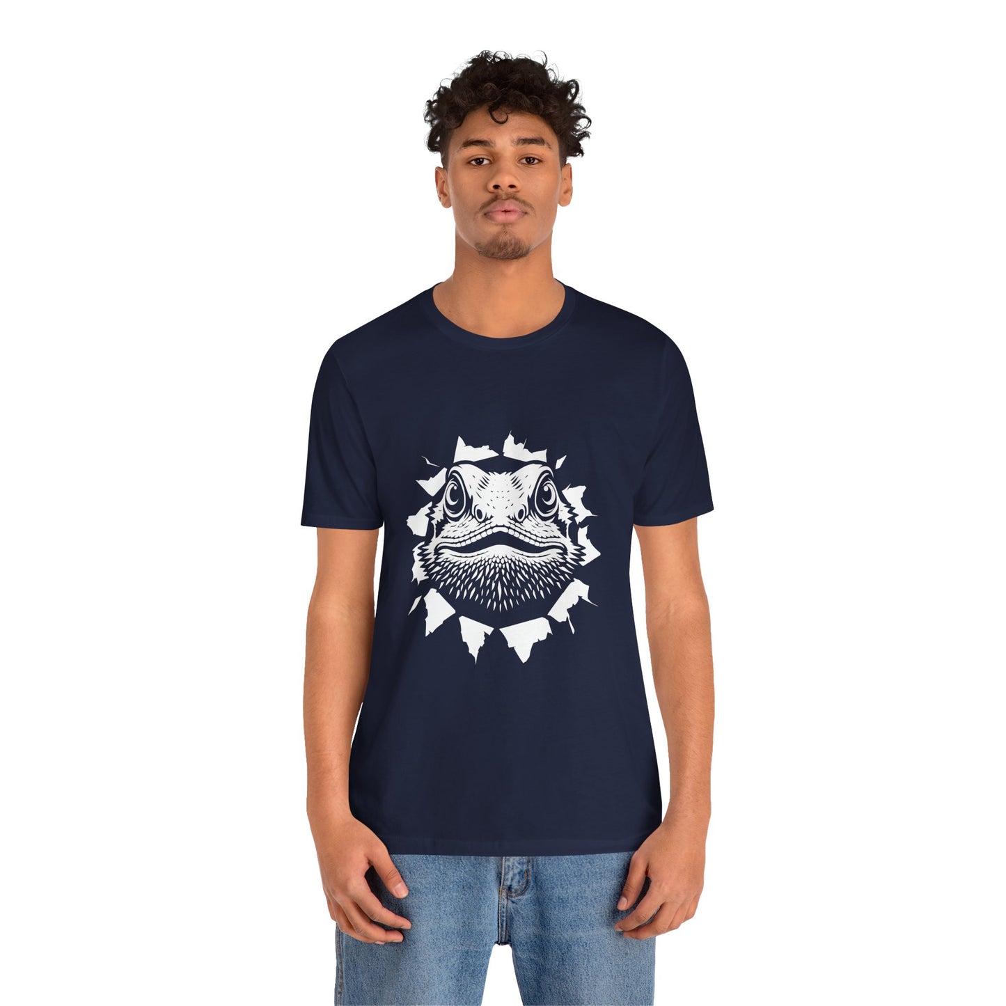 "Dragon Exit" Print Unisex Jersey Tee - Casual Everyday Wear - Great for Reptile Lovers