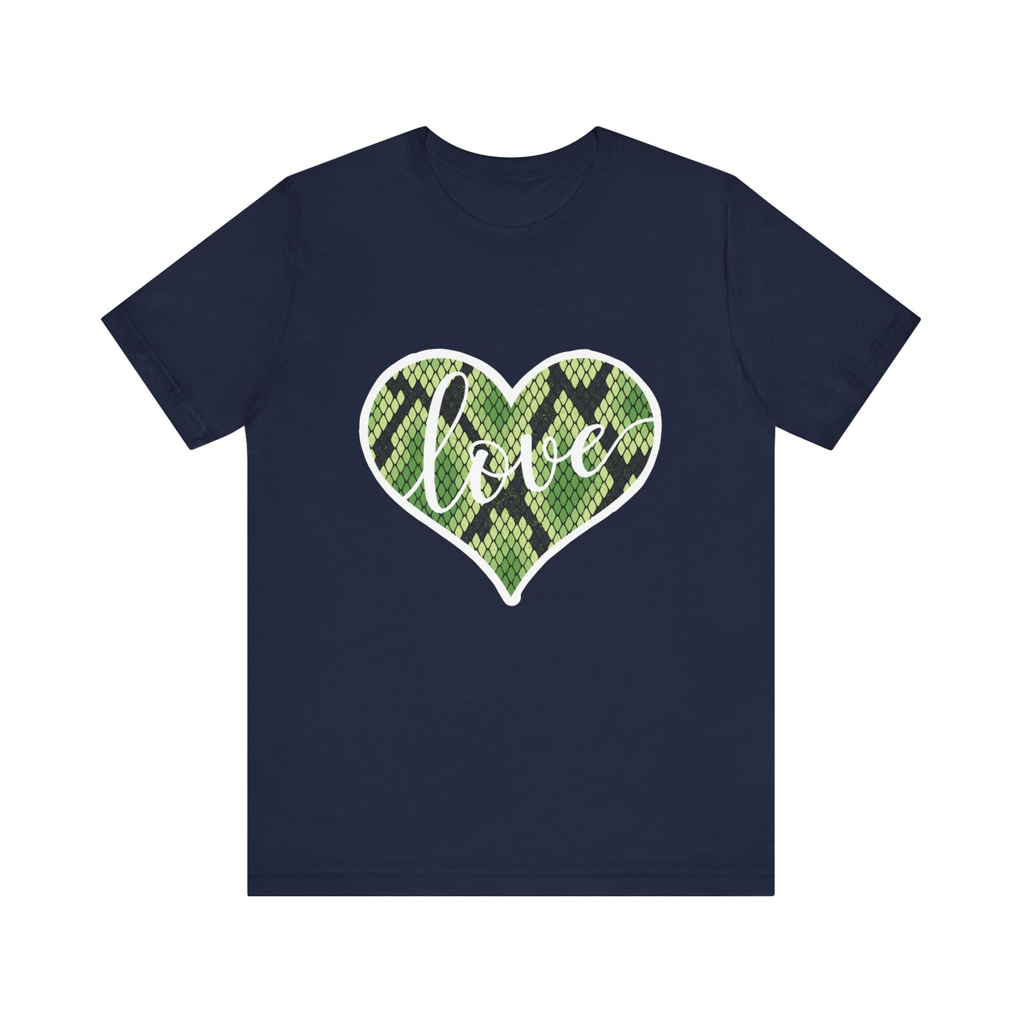 Love Scales Unisex Jersey Tee - Casual Everyday Wear - Great for Reptile Lovers