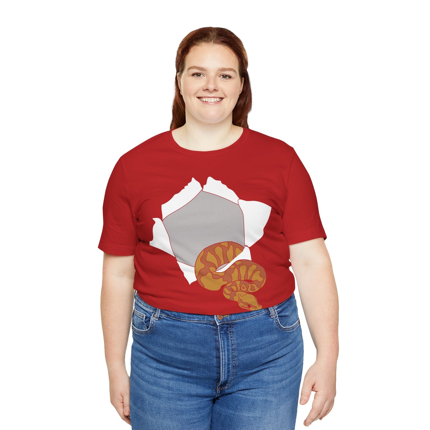 Snake Escape Unisex Jersey Tee - Casual Everyday Wear - Great for Reptile Lovers