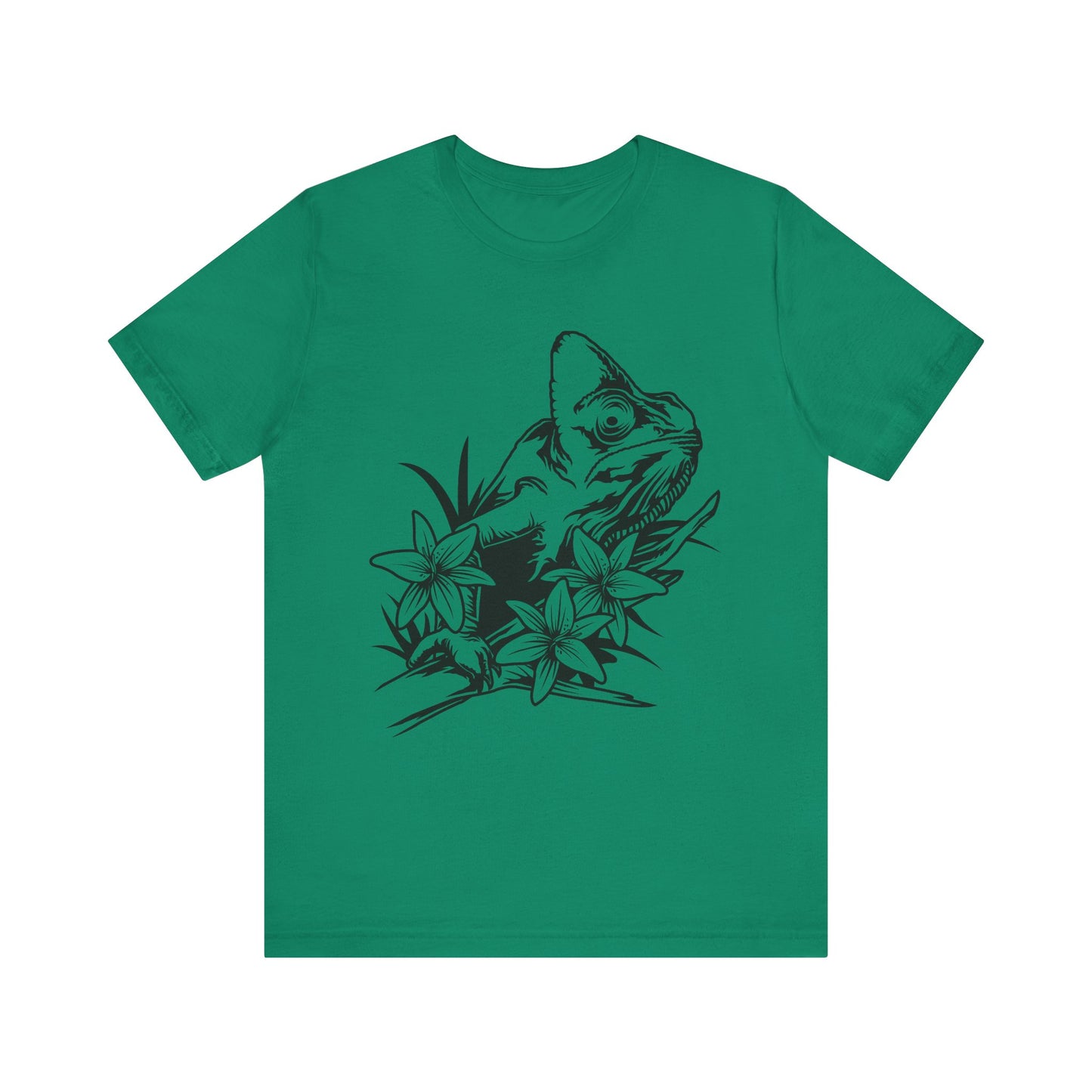 Chameleon Unisex Jersey Tee - Casual Everyday Wear - Great for Reptile Lovers