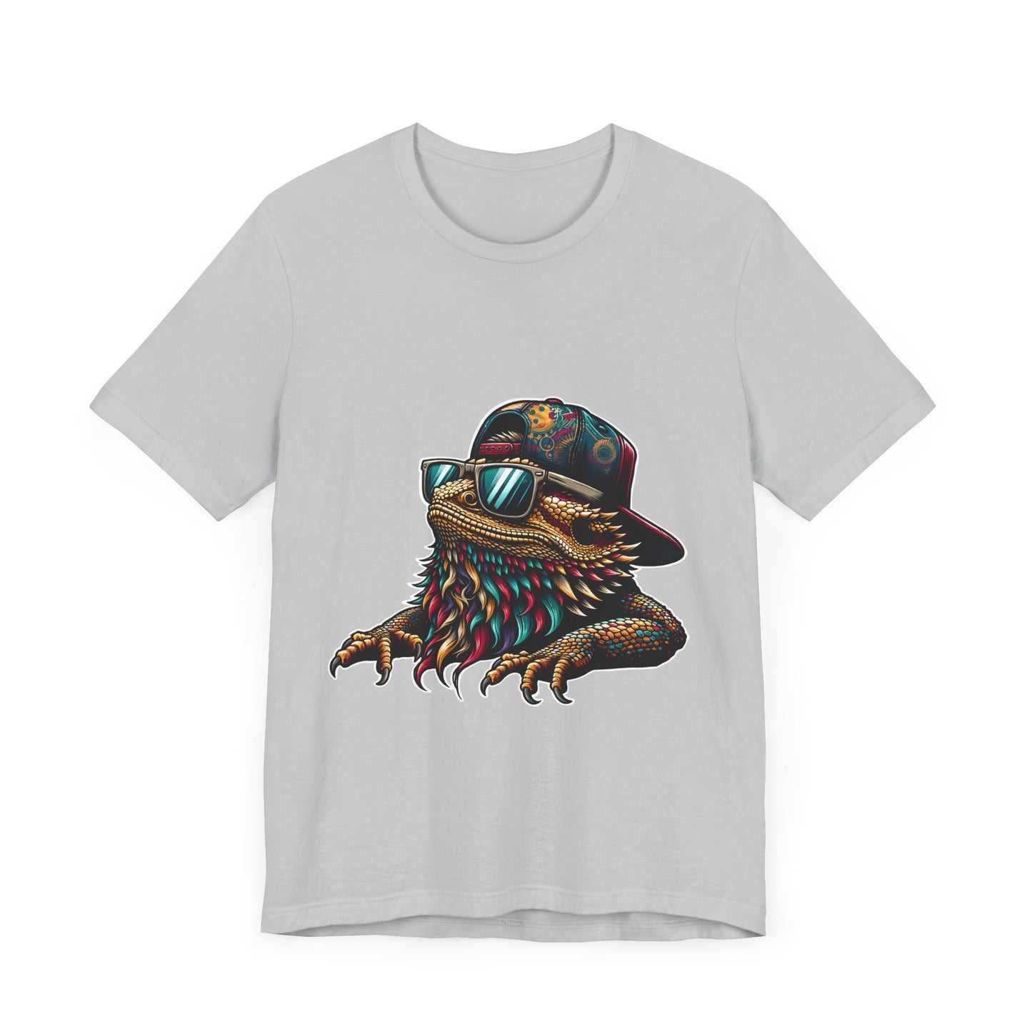 Stylin' Beardie Unisex Jersey Tee - Casual Everyday Wear - Great for Reptile Lovers