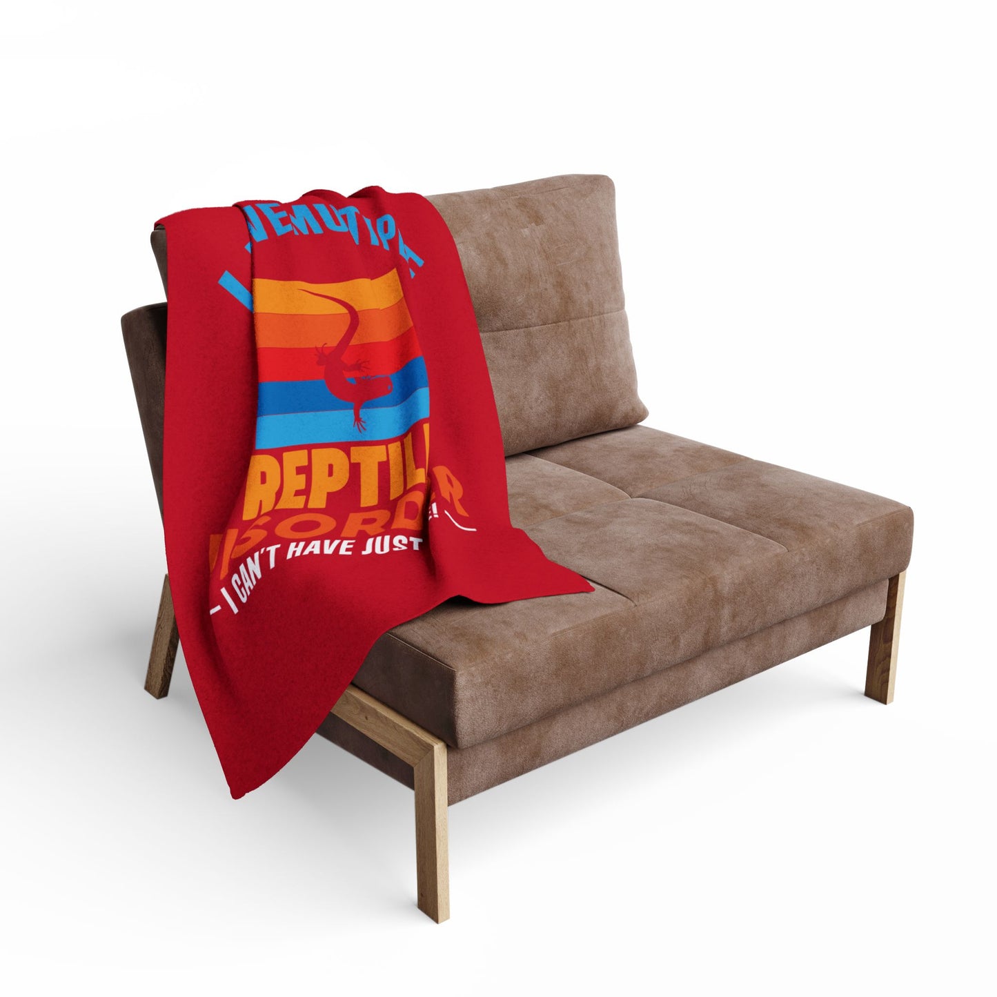 "Multiple Reptile Disorder" Cozy Arctic Fleece Blanket | Perfect for Home Decor, Gifting, and Cozy Nights - Snuggle up with a Reptile