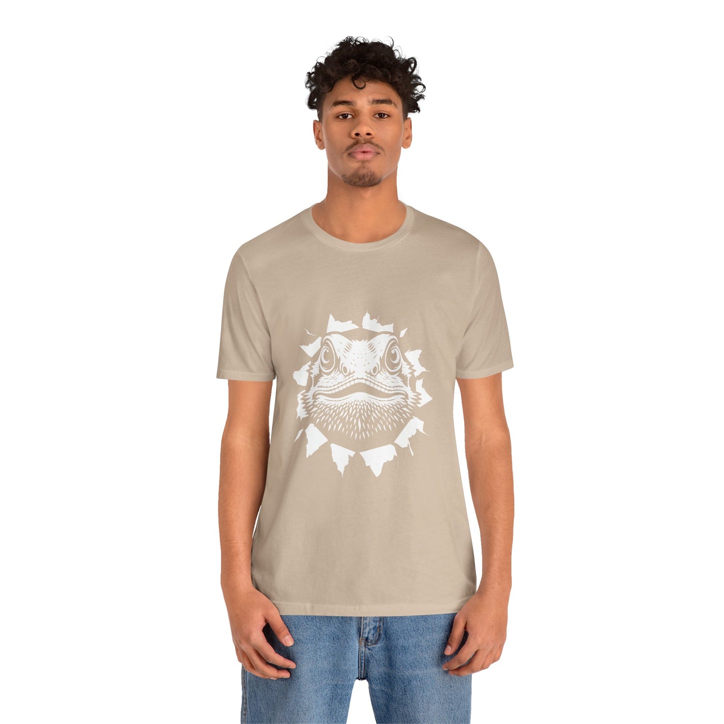 "Dragon Exit" Print Unisex Jersey Tee - Casual Everyday Wear - Great for Reptile Lovers