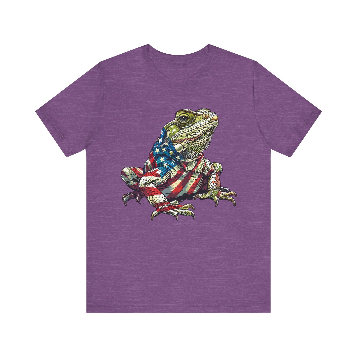 American Iquana Unisex Jersey Tee - Casual Everyday Wear - Great for Reptile Lovers