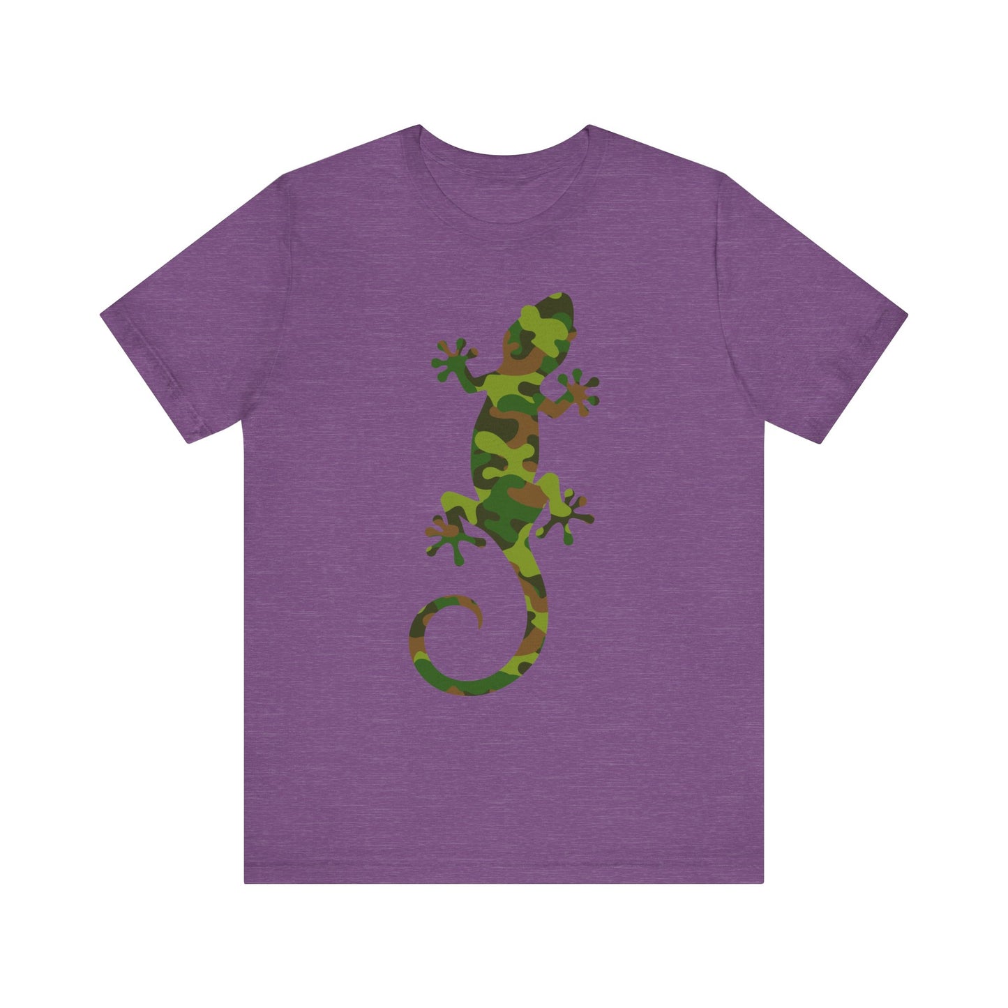 Camo Lizard Unisex Jersey Tee - Casual Everyday Wear - Great for Reptile Lovers