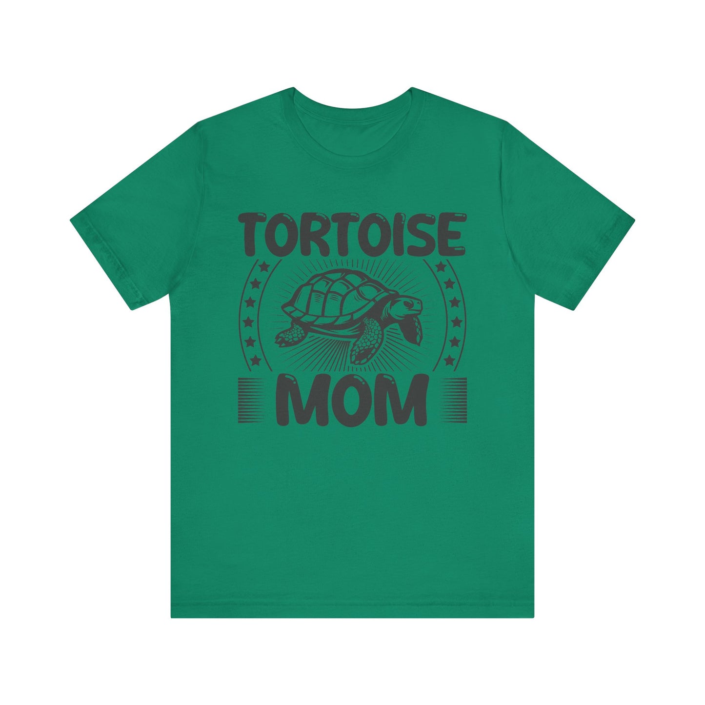 "Tortoise Mom" Unisex Jersey Tee - Casual Everyday Wear - Great for Reptile Lovers