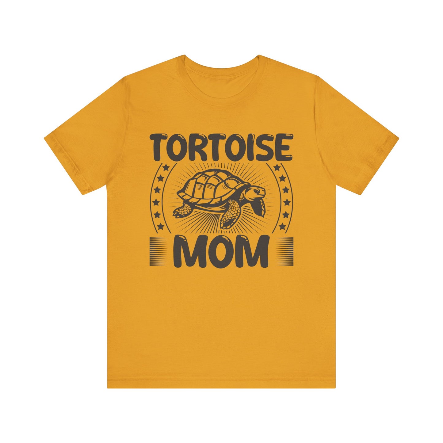 "Tortoise Mom" Unisex Jersey Tee - Casual Everyday Wear - Great for Reptile Lovers