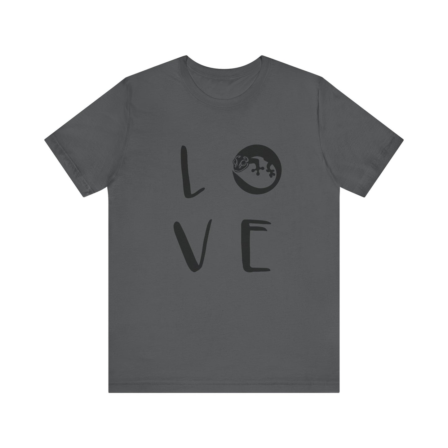 Lizard Love Unisex Jersey Tee - Casual Everyday Wear - Great for Reptile Lovers