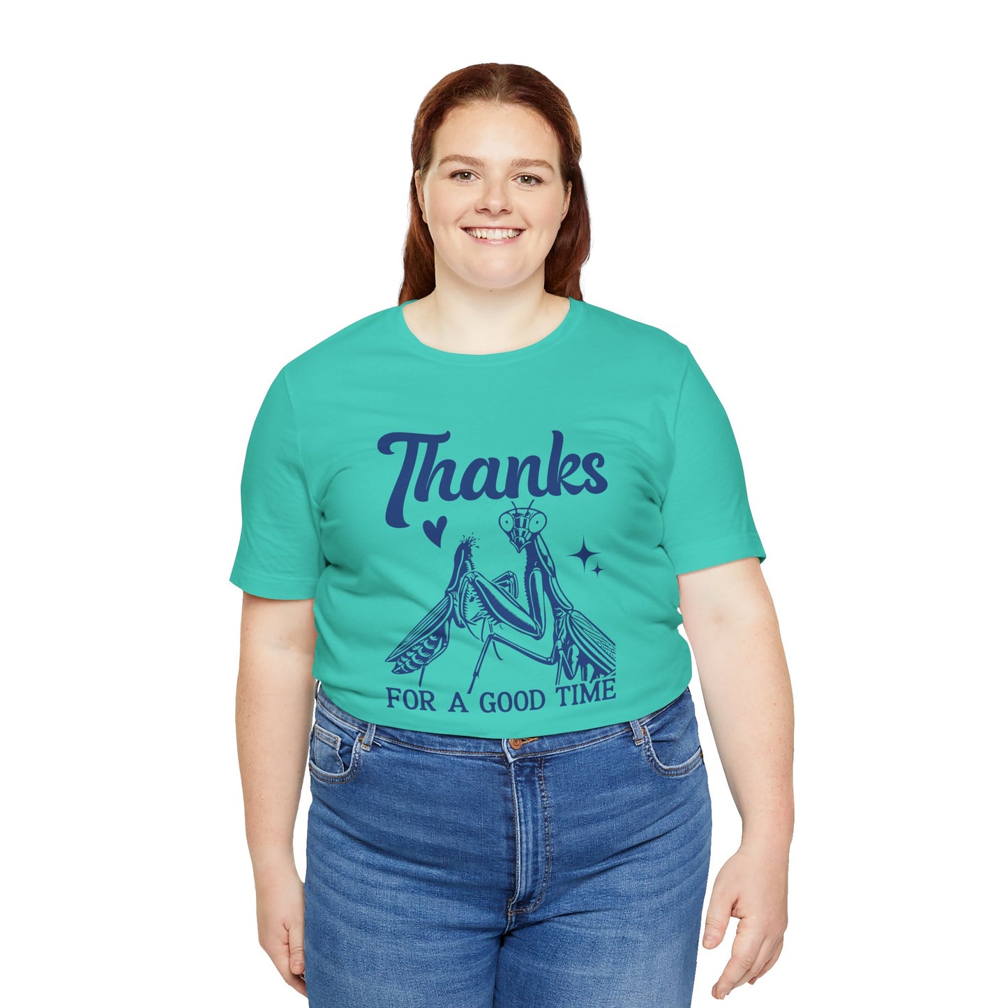 "Thanks for a Good Time" Print Unisex Jersey Tee - Casual Everyday Wear - Great for Reptile Lovers