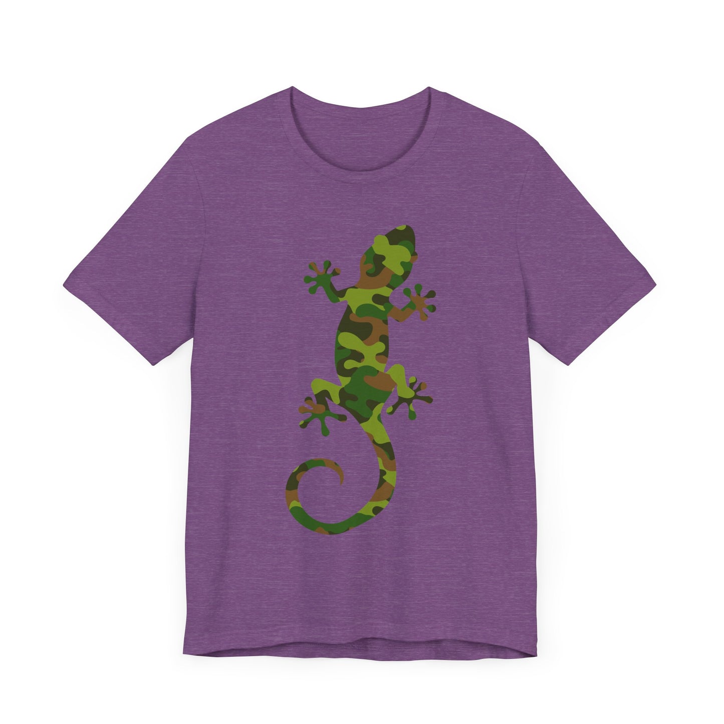 Camo Lizard Unisex Jersey Tee - Casual Everyday Wear - Great for Reptile Lovers