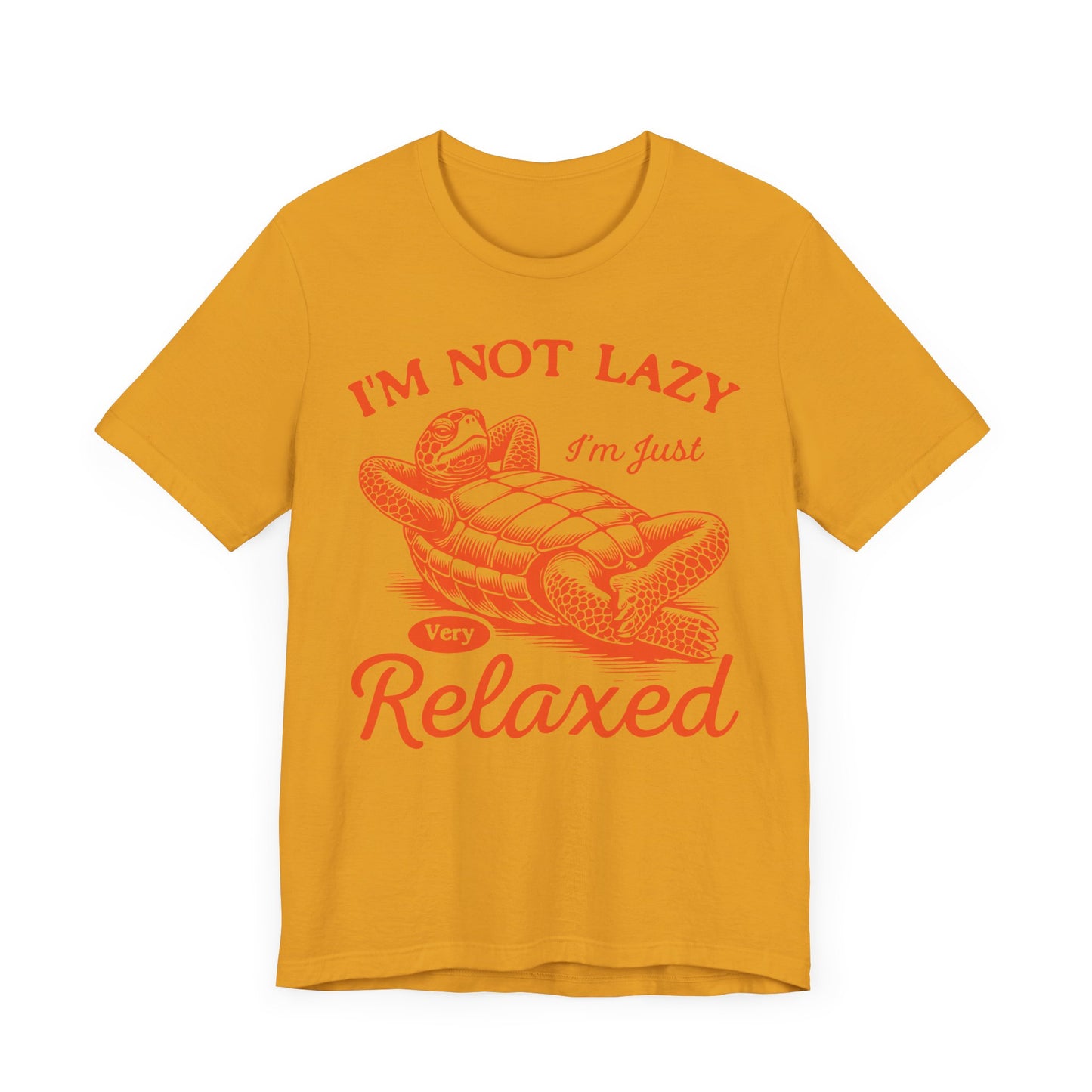 "I'm Not Lazy" Unisex Jersey Tee - Casual Everyday Wear - Great for Reptile Lovers