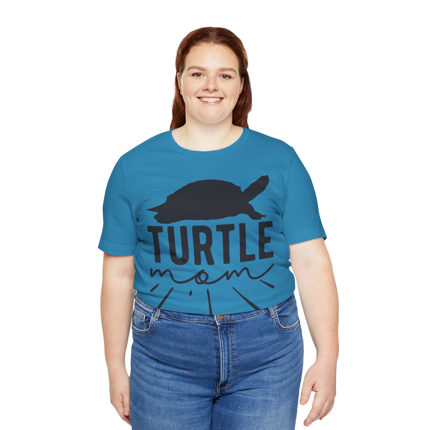 Turtle Mom Unisex Jersey Tee - Casual Everyday Wear - Great for Reptile Lovers
