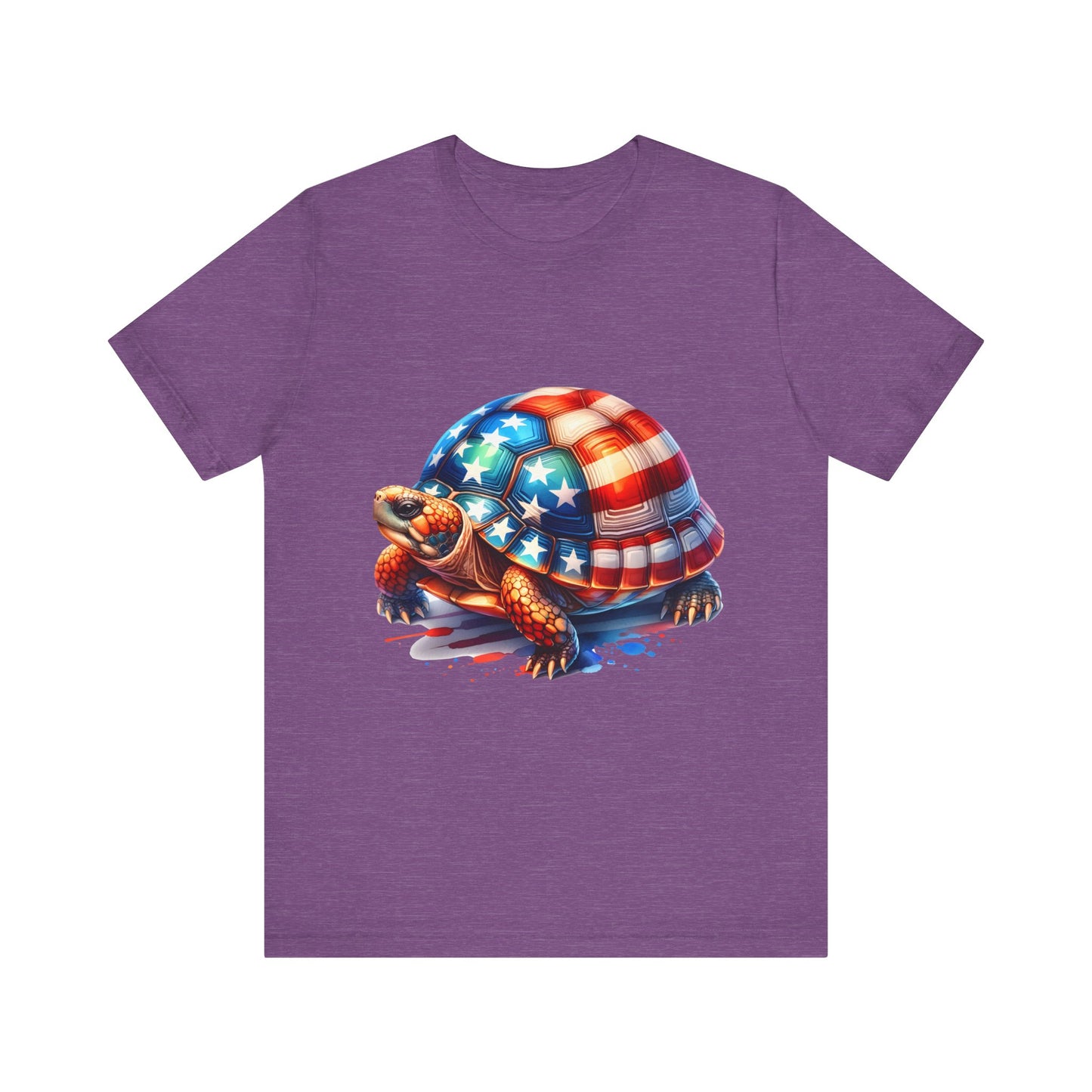 American Turtle Unisex Jersey Tee - Casual Everyday Wear - Great for Reptile Lovers