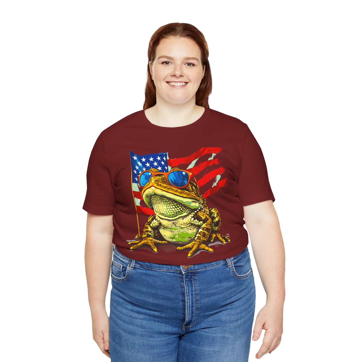 American Toad Unisex Jersey Tee - Casual Everyday Wear - Great for Reptile Lovers