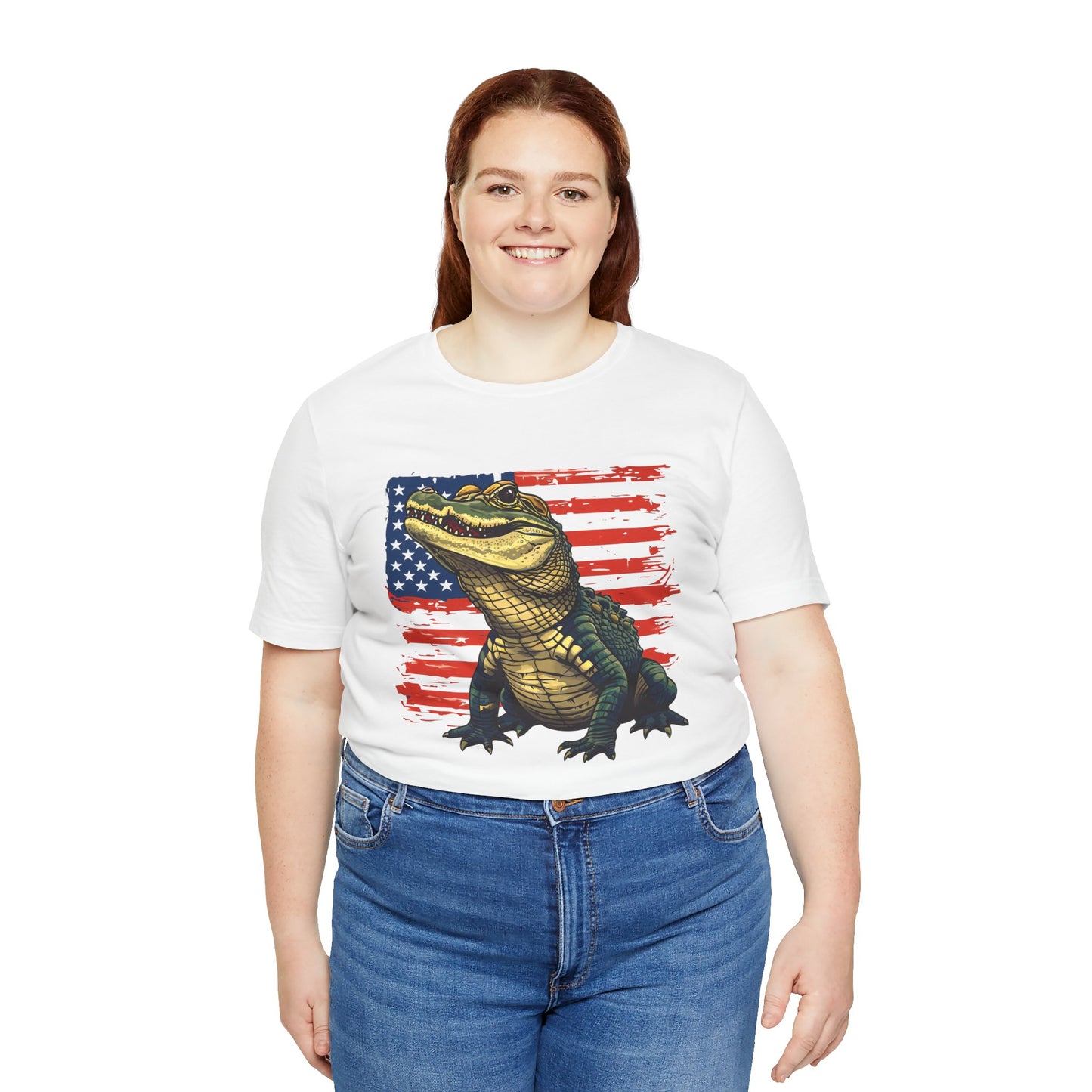 American Gator Unisex Jersey Tee - Casual Everyday Wear - Great for Reptile Lovers