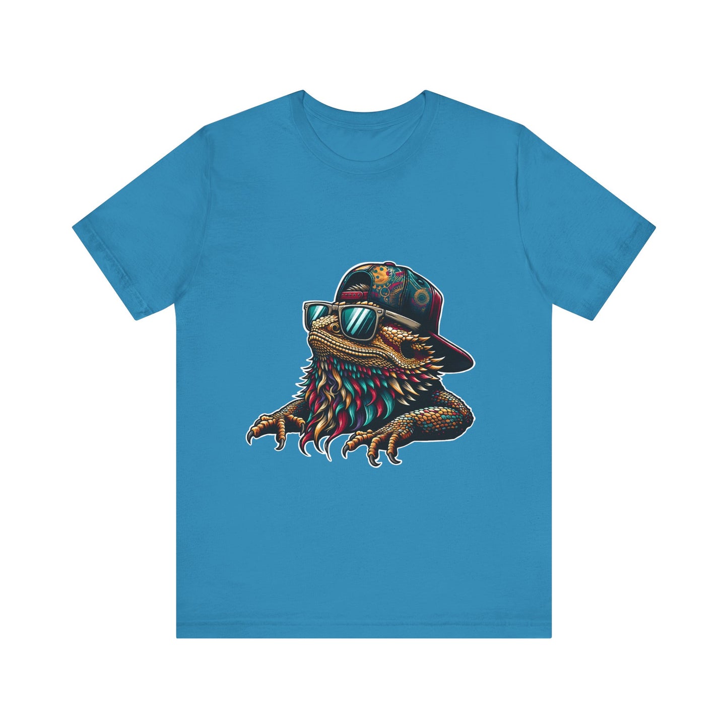 Stylin' Beardie Unisex Jersey Tee - Casual Everyday Wear - Great for Reptile Lovers