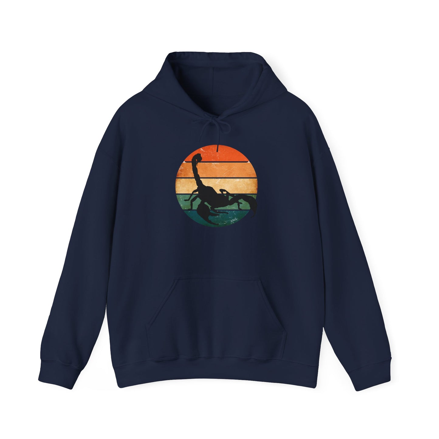 Scorpion Unisex Hooded Sweatshirt with Bold Print - Great for Reptile Lovers