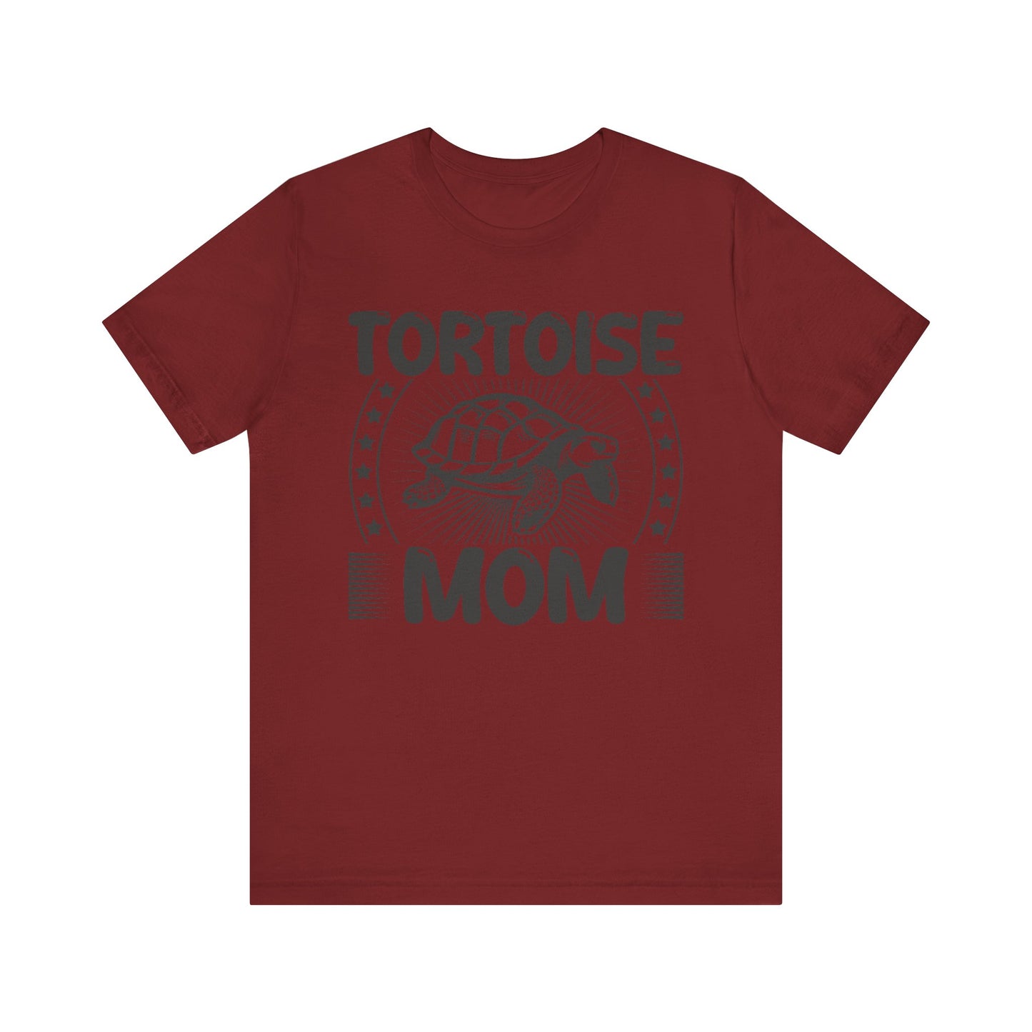 "Tortoise Mom" Unisex Jersey Tee - Casual Everyday Wear - Great for Reptile Lovers