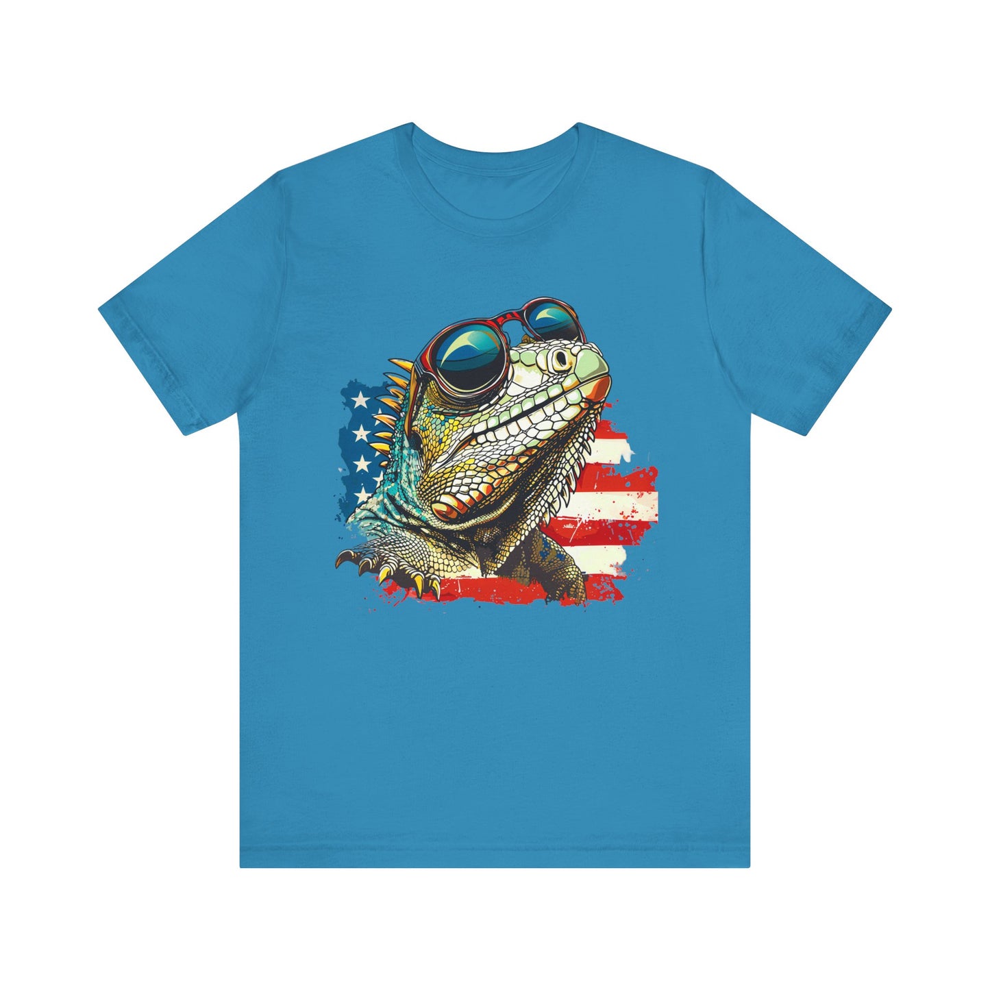 Cool Iguana Unisex Jersey Tee - Casual Everyday Wear - Great for Reptile Lovers