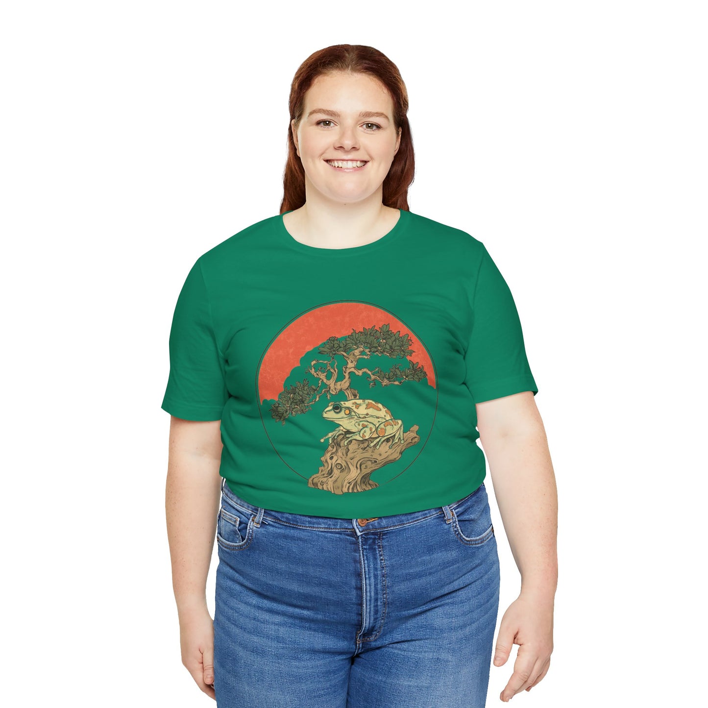 Bonsai Frog Unisex Jersey Tee - Casual Everyday Wear - Great for Reptile Lovers