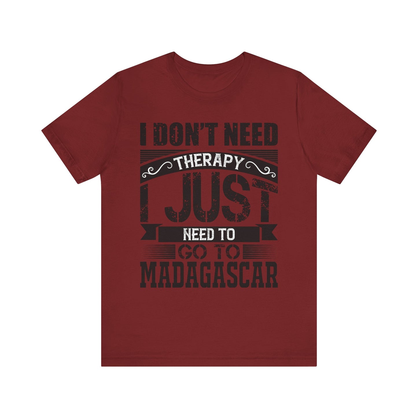 Go to Madagascar Unisex Jersey Tee - Casual Everyday Wear - Great for Reptile Lovers